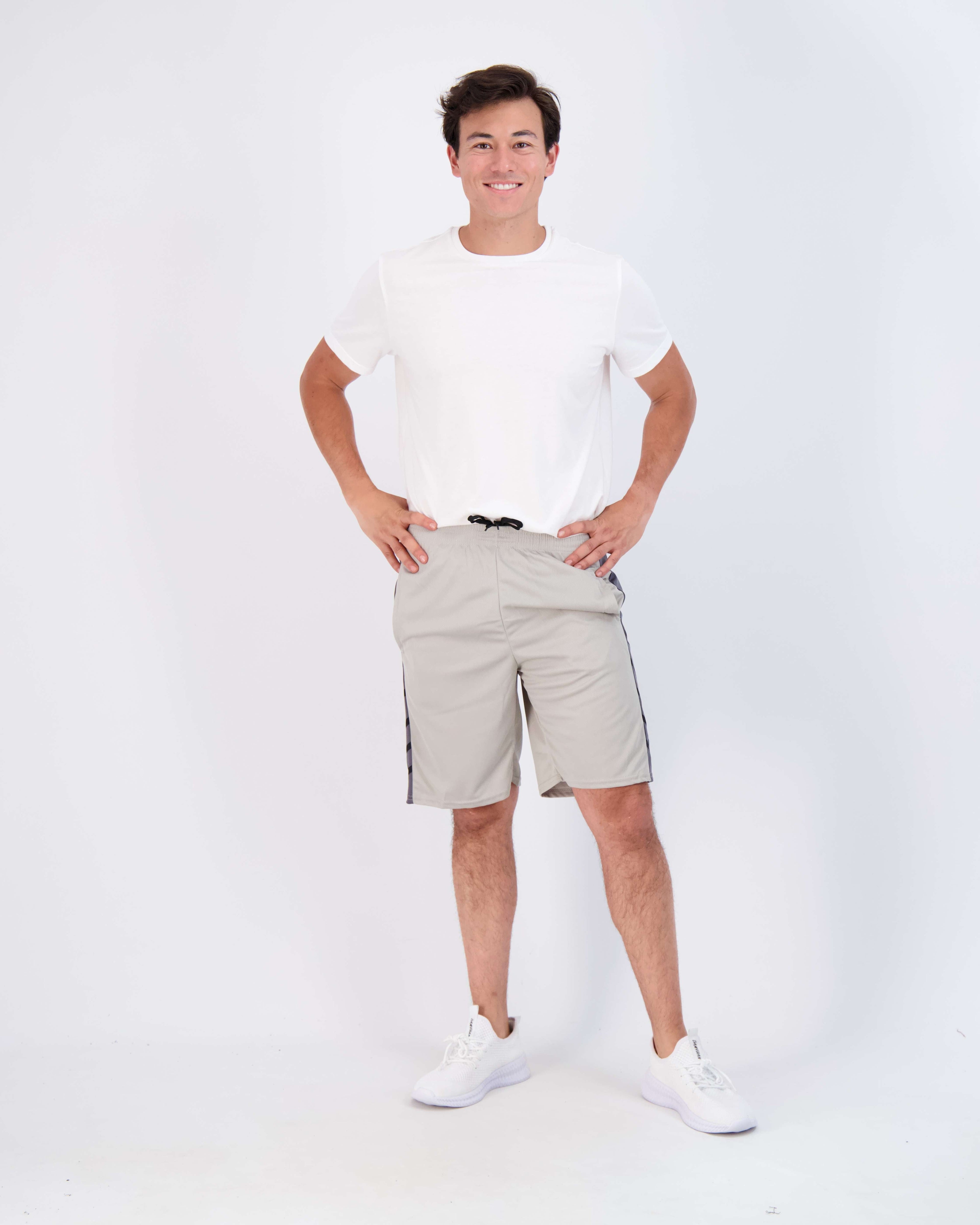 5 Pack: Men's Mesh Athletic Gym Shorts