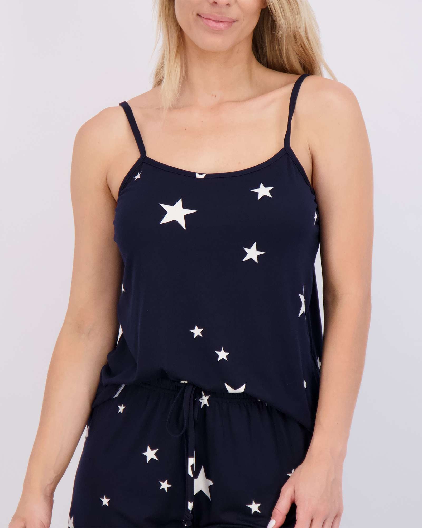 3 Pack: Women's Cami Top and Pajama Set (Available in Plus Size)