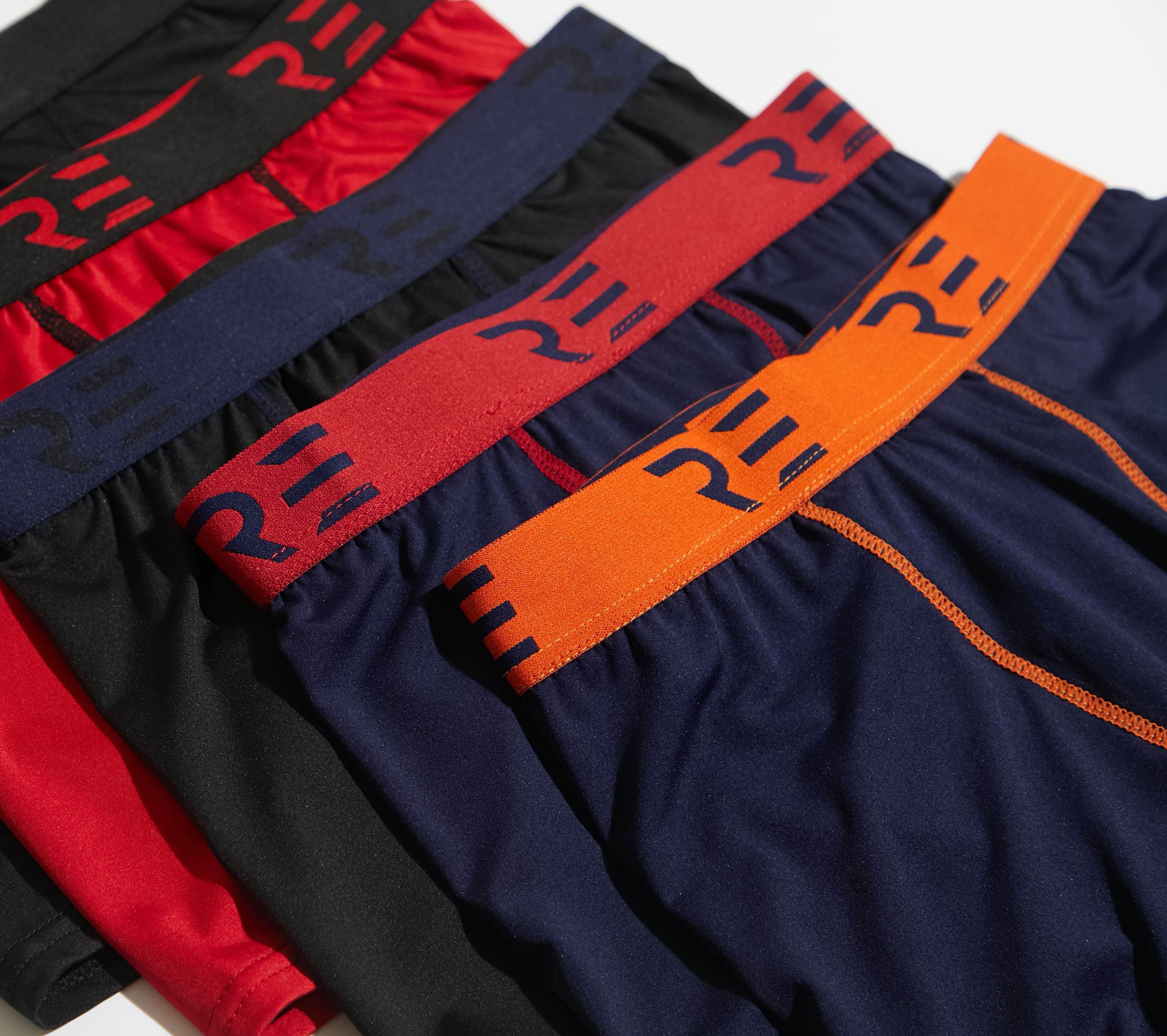 5 Pack: Boys Compression Shorts Underwear