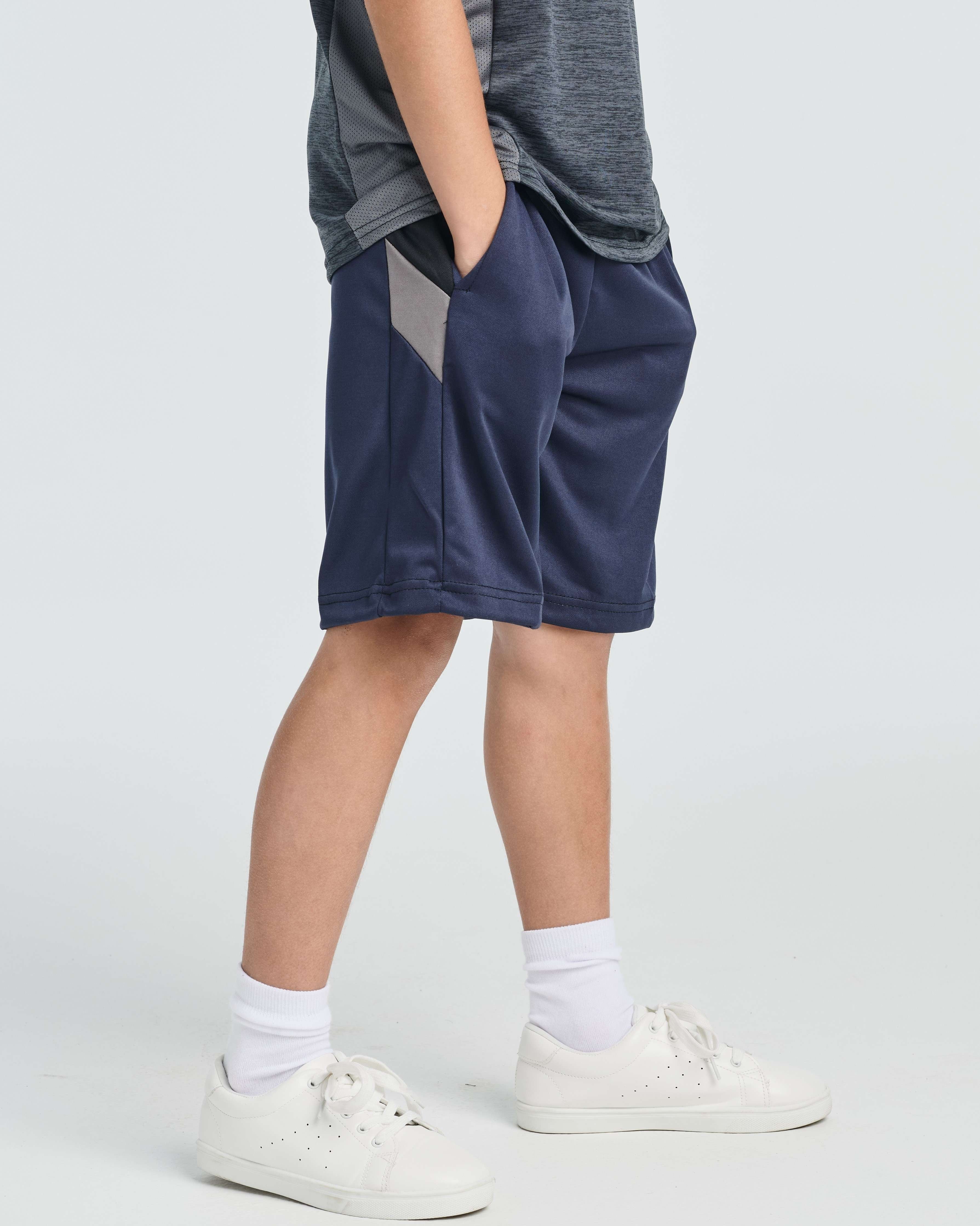 5 Pack: Boys' Athletic Basketball Shorts