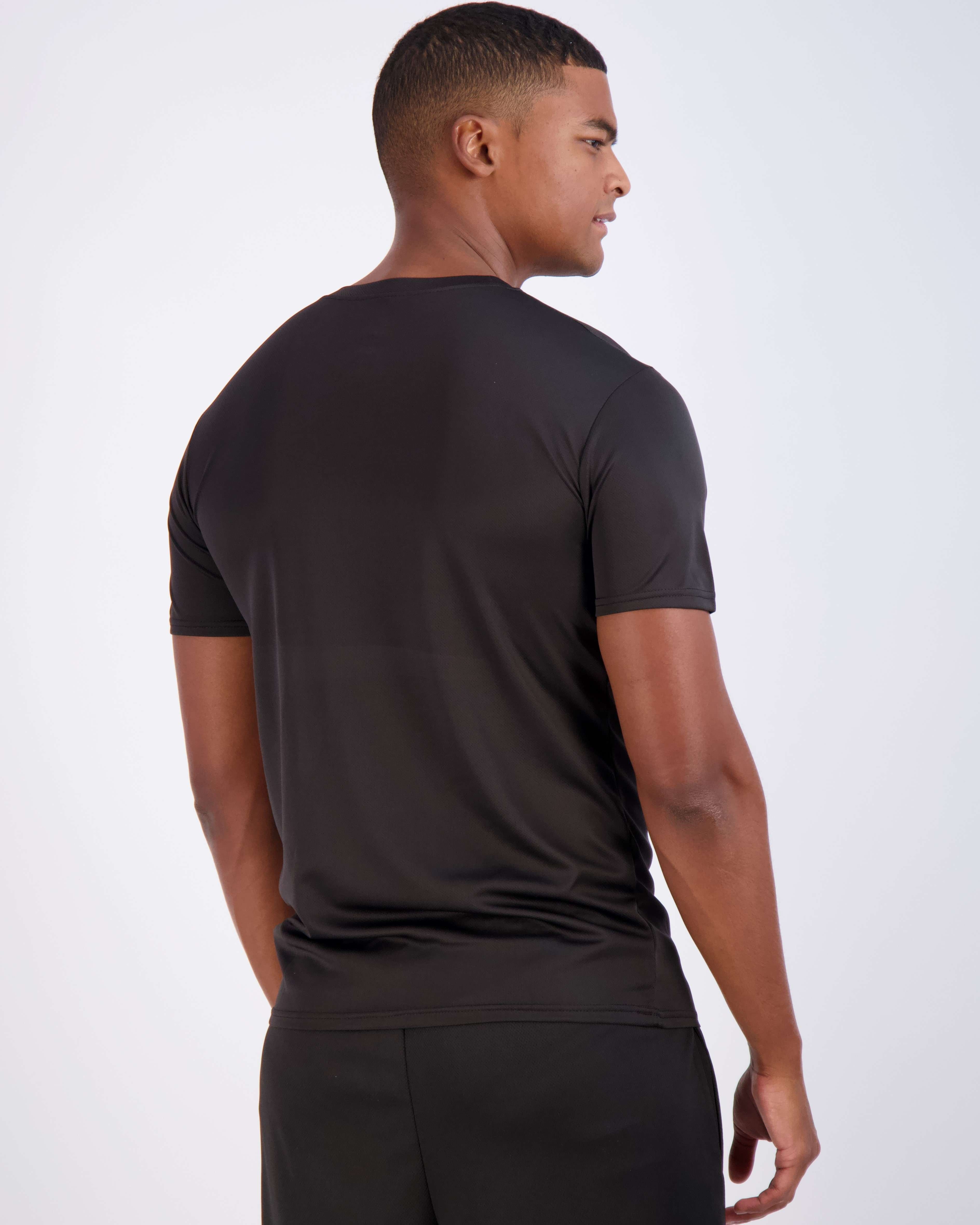 5 Pack: Mens V-Neck Mesh Active Short Sleeve T-Shirt (Available in Big & Tall)