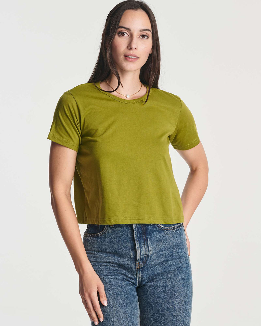 4 Pack: Women's Short Sleeve Crop Top