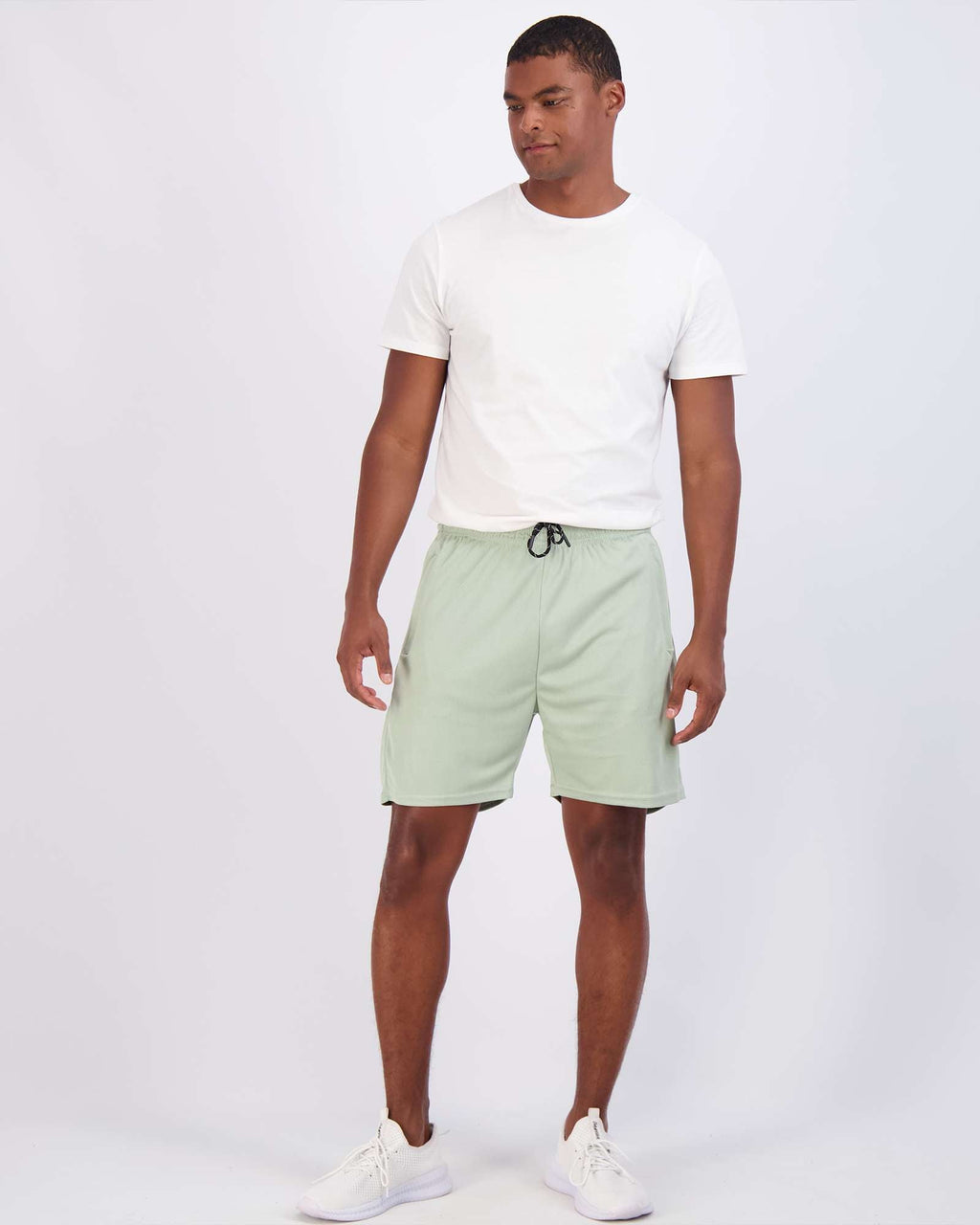 4 Pack: 7" Athletic Running Quick Dry Mesh Shorts with Zipper Pockets (Available In Big & Tall)