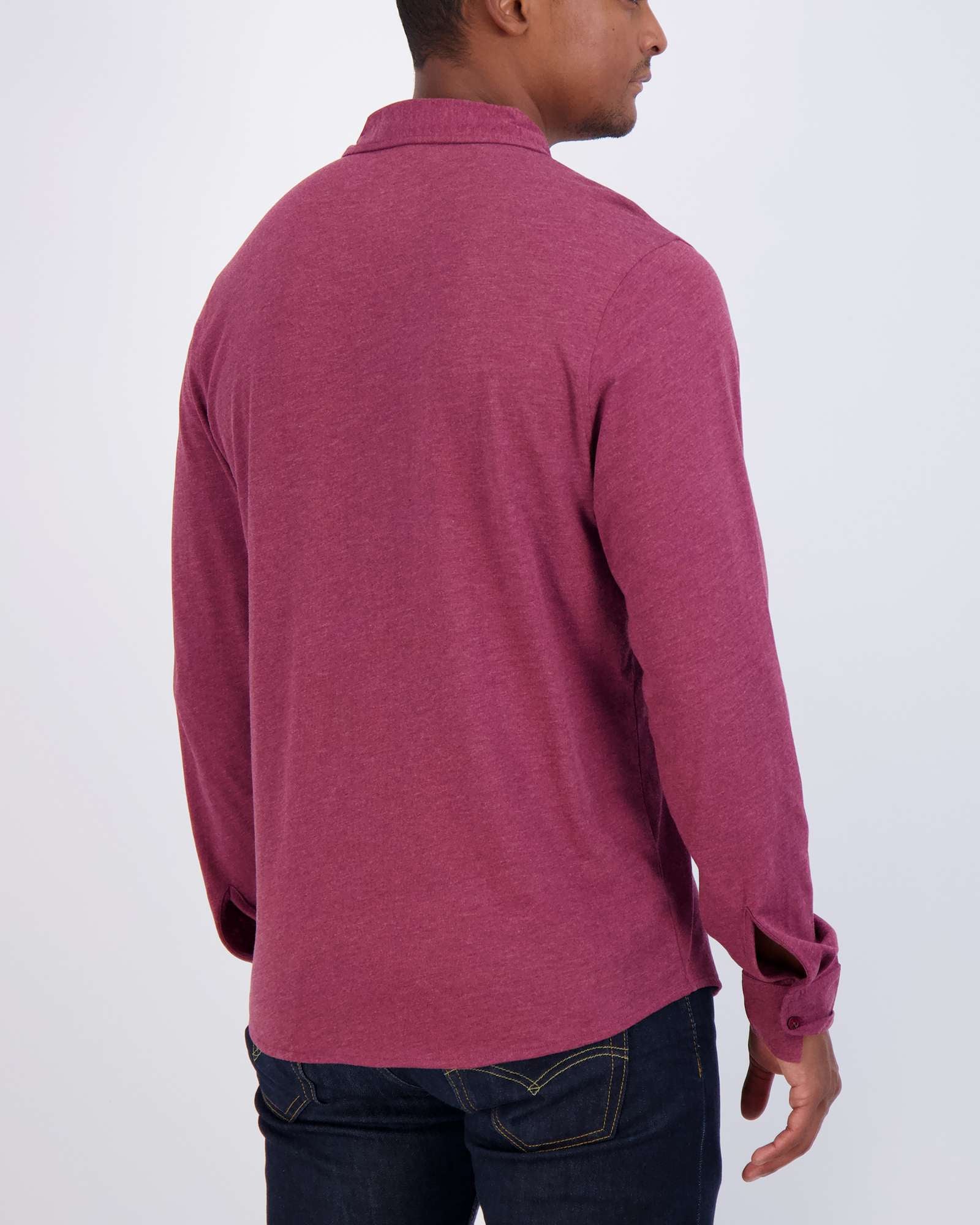 3 Pack: Men's Long Sleeve Button Down Shirt