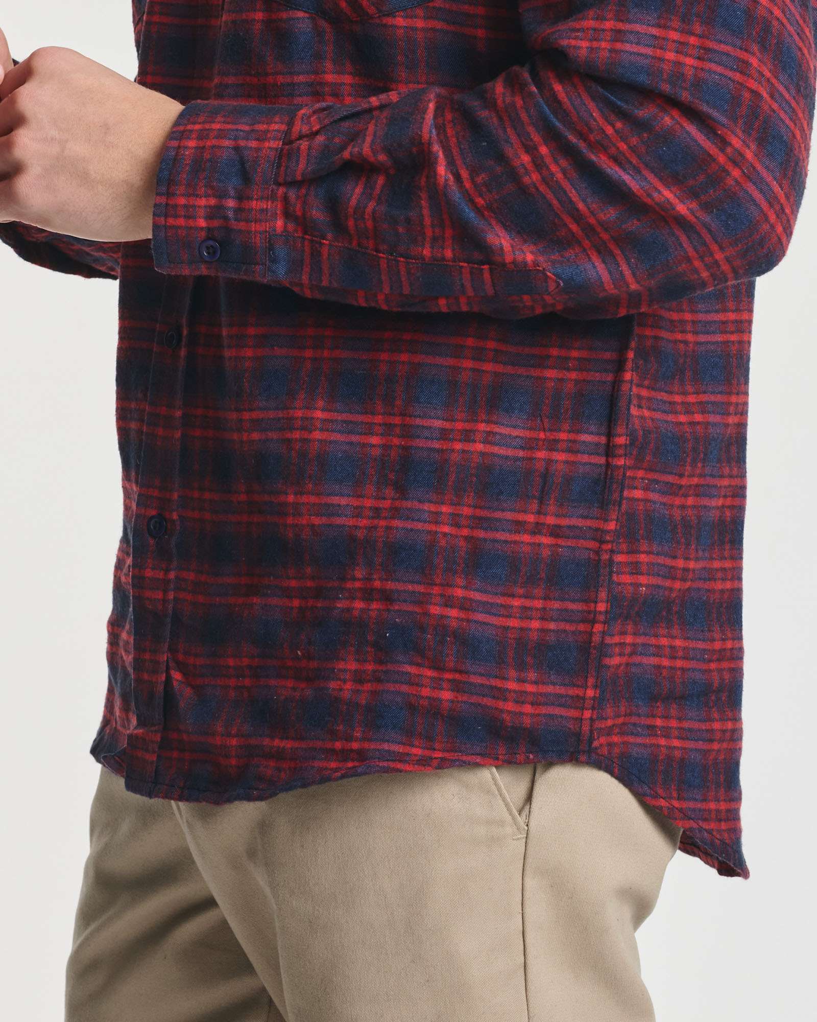 3 Pack: Men's Long-Sleeve Flannel Shirt