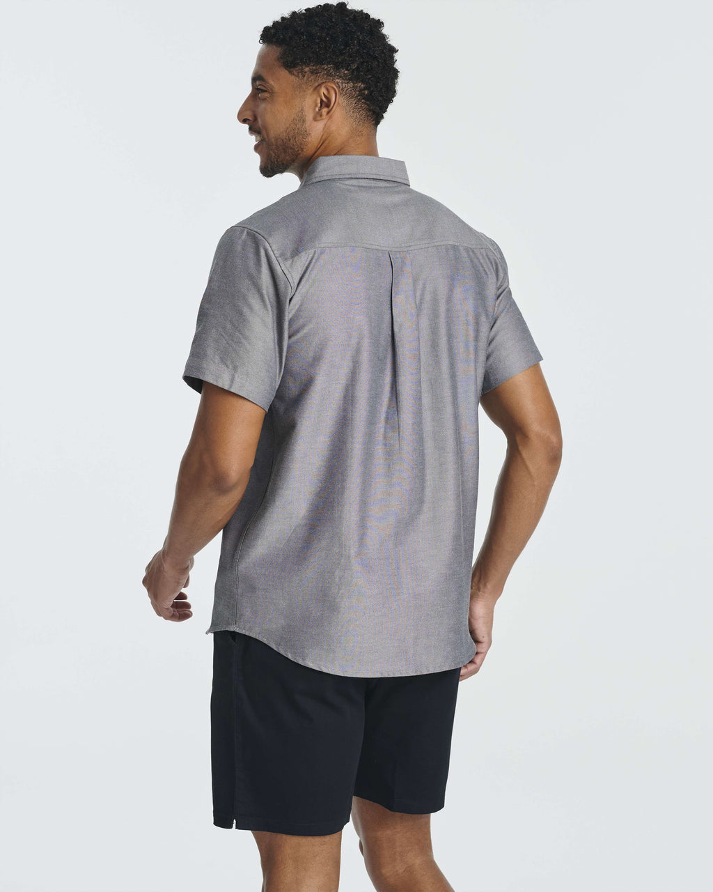 3 Pack: Men's Short-Sleeve Oxford Shirt (Available in Big & Tall)