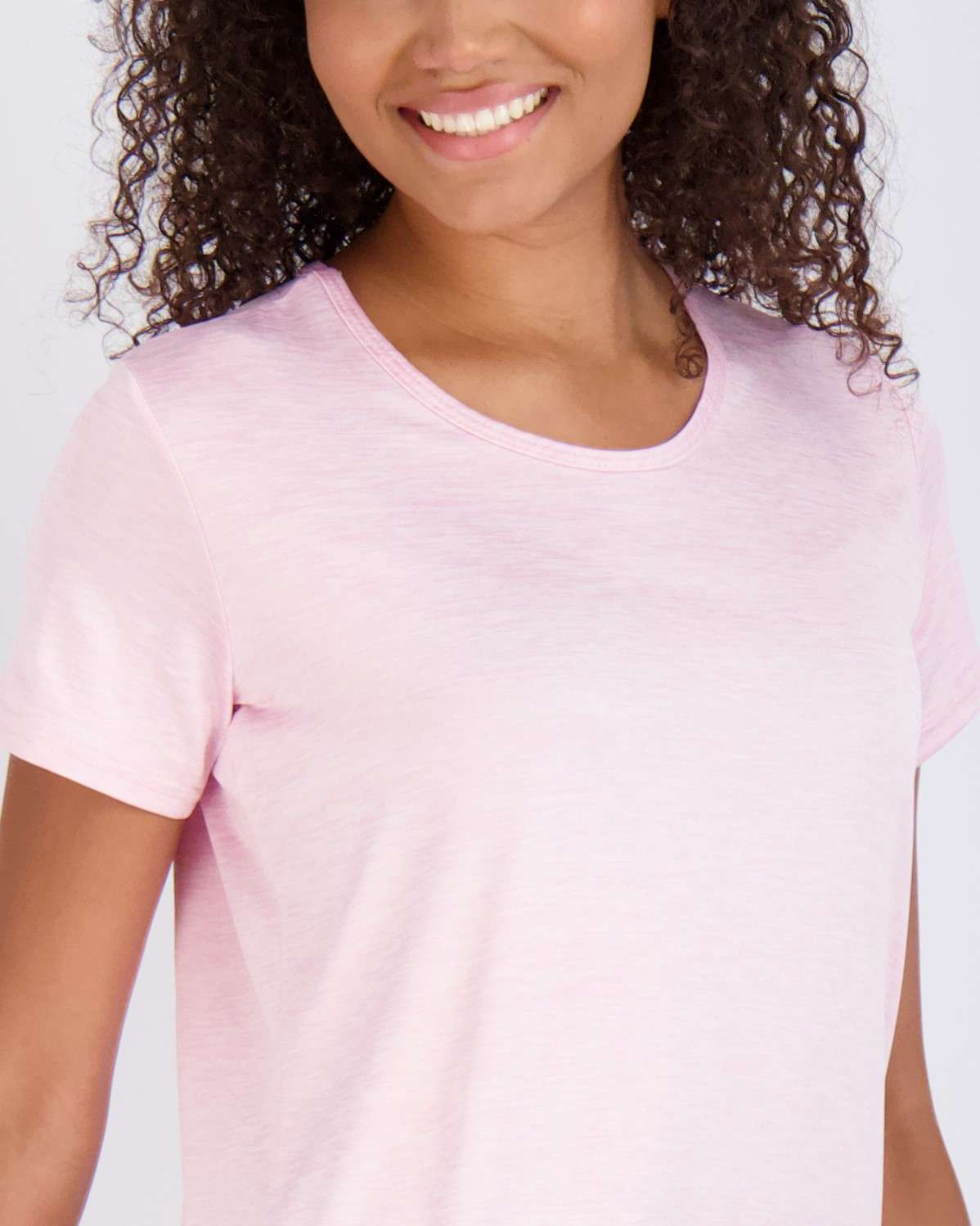 5 Pack: Womens Dry Fit Short-Sleeve Crew Neck Active T-Shirt