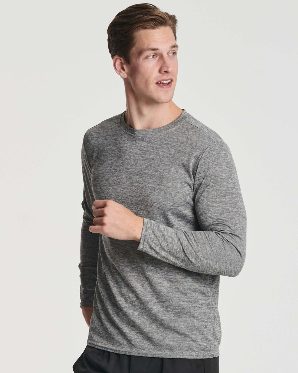 5 Pack: Men's Mesh Quick Dry Athletic Long Sleeve T-Shirt  UPF SPF UV Sun (Available in Big & Tall)