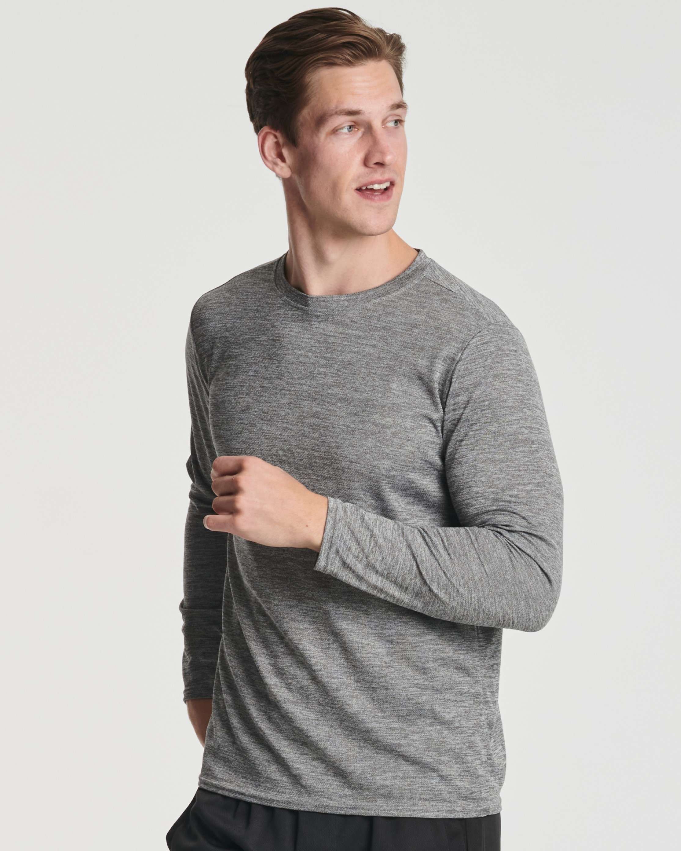 5 Pack: Men's Mesh Quick Dry Athletic Long Sleeve T-Shirt  UPF SPF UV Sun (Available in Big & Tall)