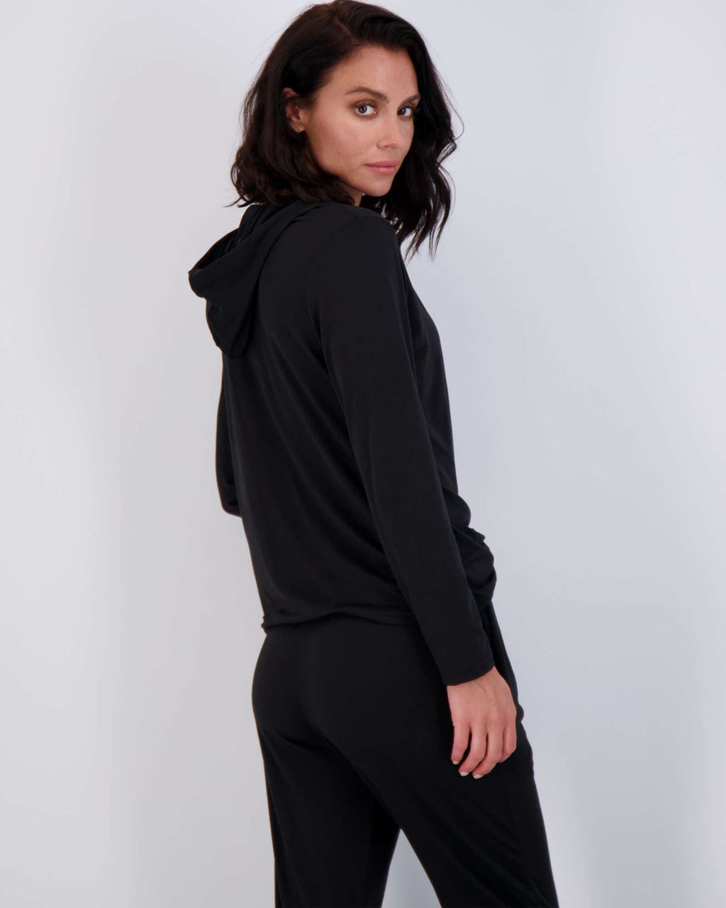 4 Piece: Womens Long Sleeve Henley & Jogger Lounge Pajama Set
