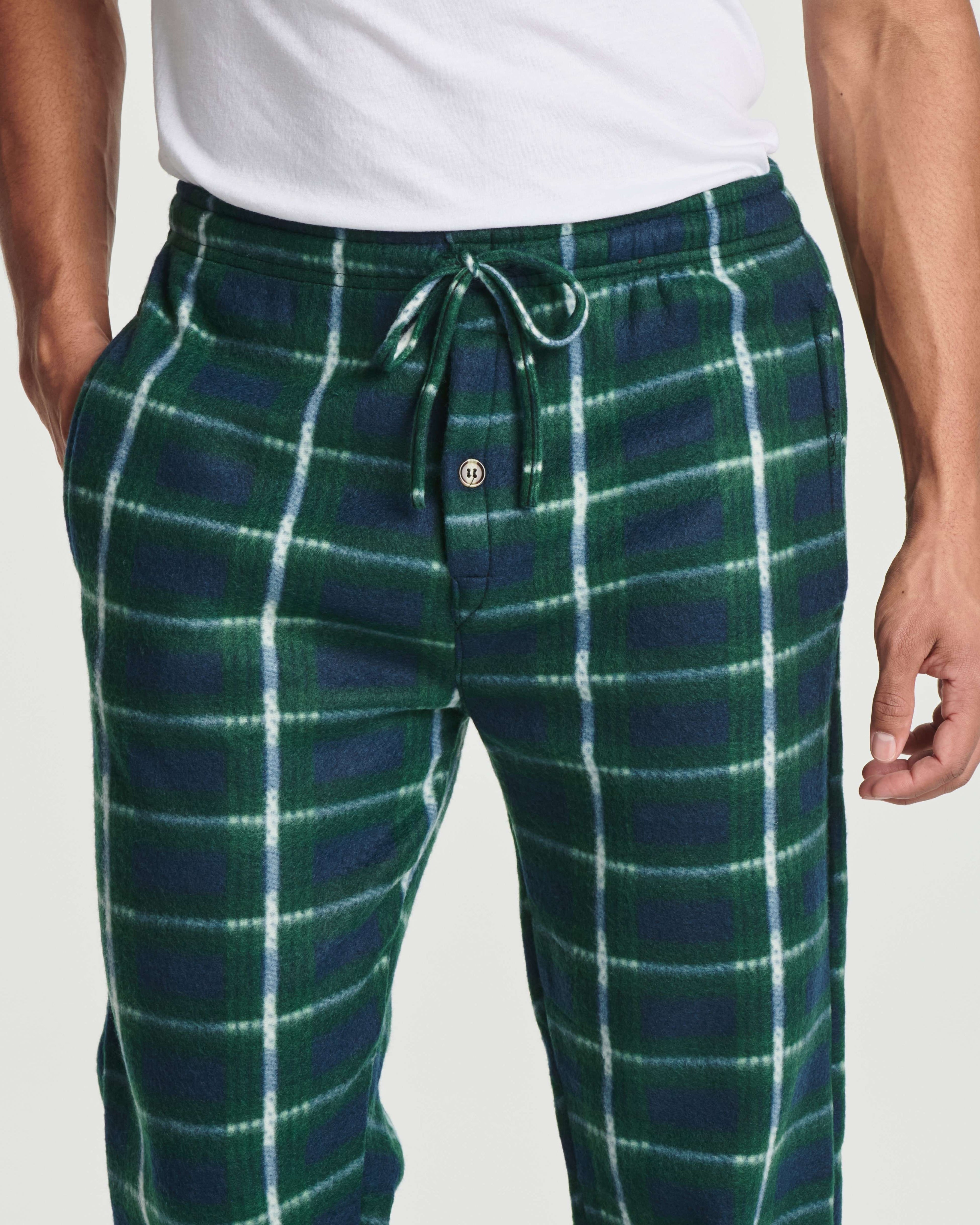 3 Pack: Mens Big & Tall Fleece Pajama Pants