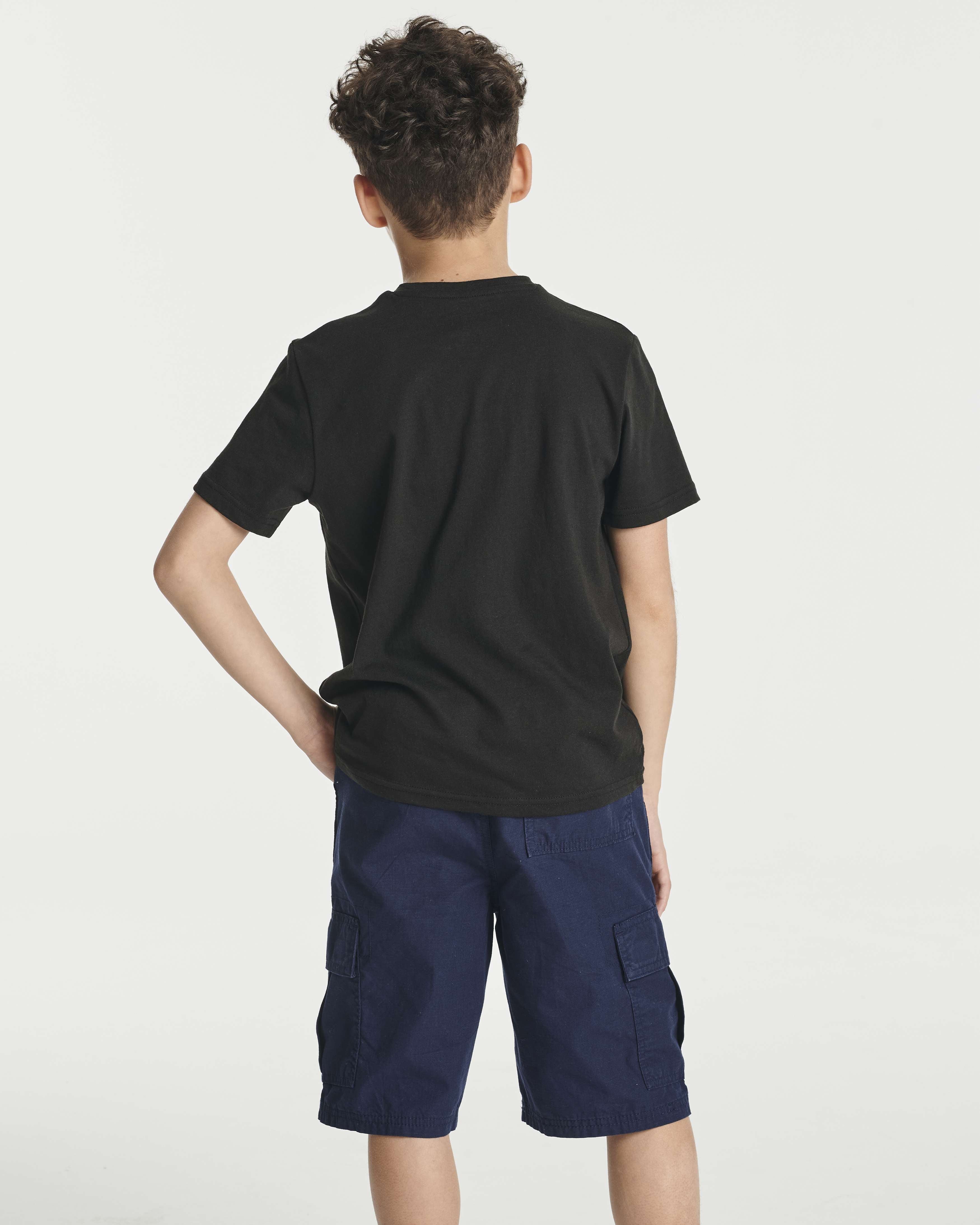 5 Pack: Boys' Cotton Short Sleeve T-Shirts