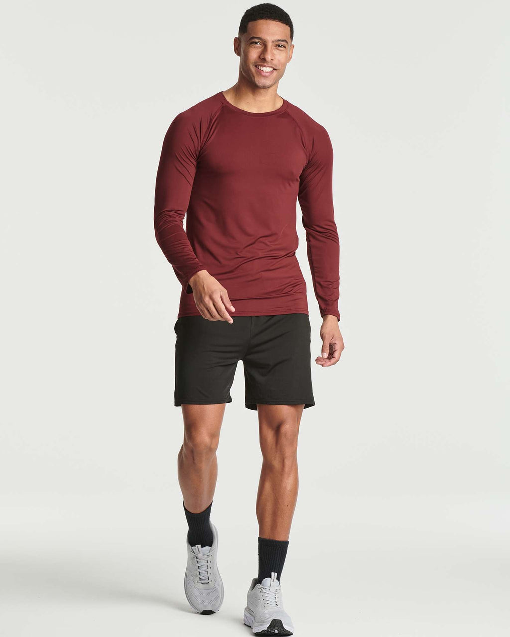 4 Pack: Mens Compression Long Sleeve Shirt
