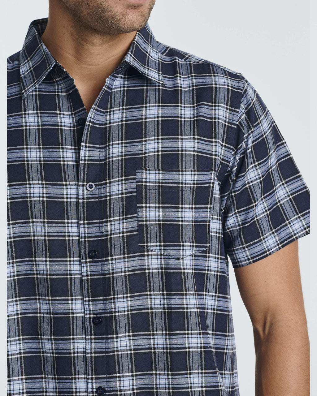 3 Pack: Men's Regular-Fit Short Sleeve Woven Shirt