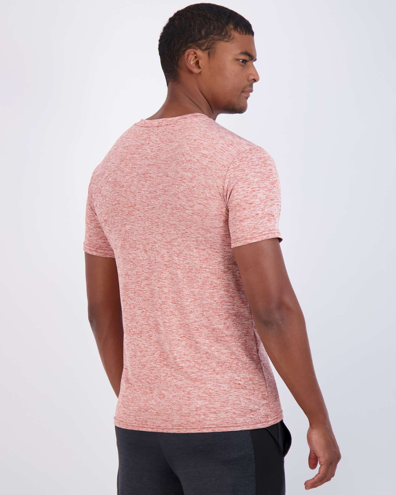 5 Pack: Mens Dry-Fit Active Crew Neck T-Shirt