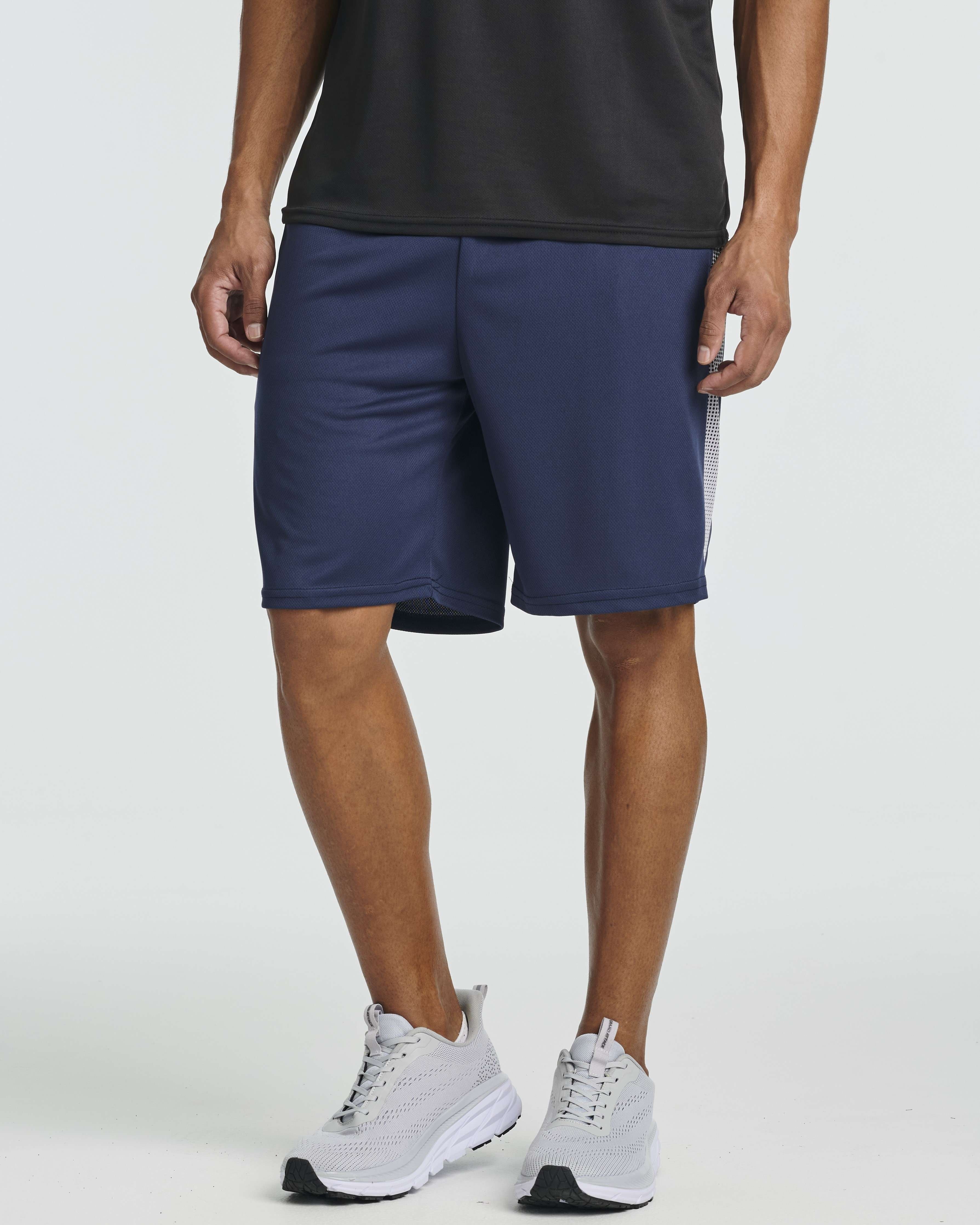 5 Pack: Men's Mesh Athletic Gym Shorts