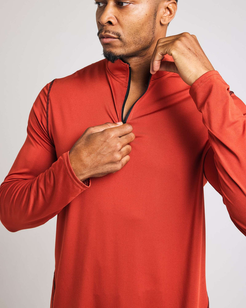 3 Pack: Mens Active Dry-Fit Quarter Zip Pullover