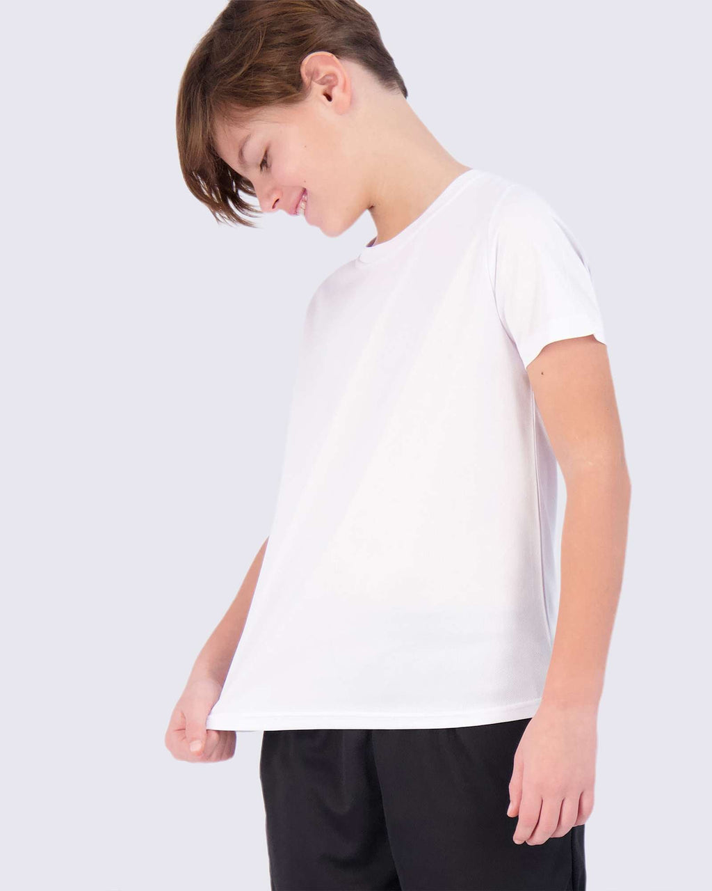 5 Pack: Boys Mesh Active Short-Sleeve T-Shirt