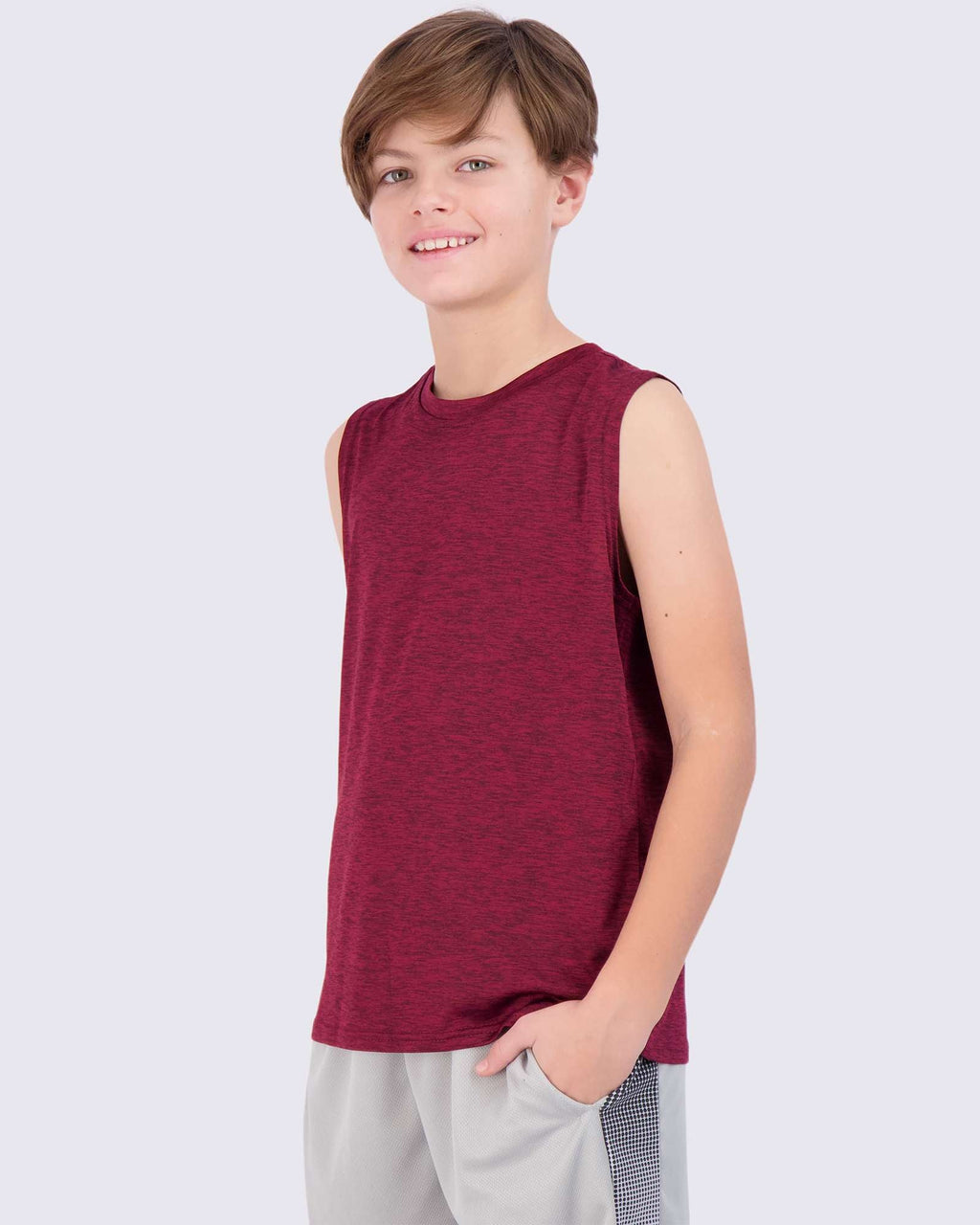 5 Pack: Boys Dry-Fit Active Tank Top