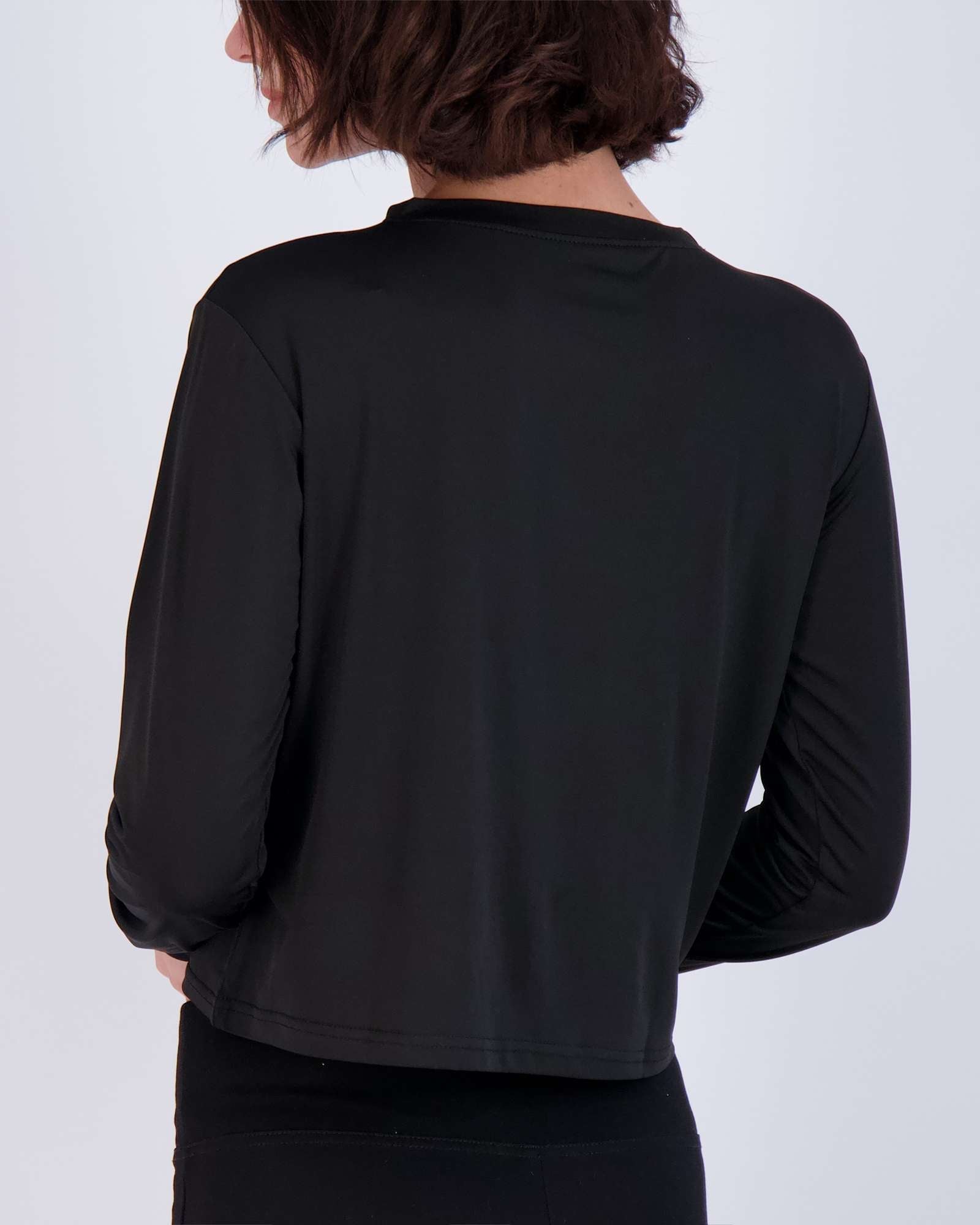 5 Pack: Womens Dry Fit Crop Top Long Sleeve