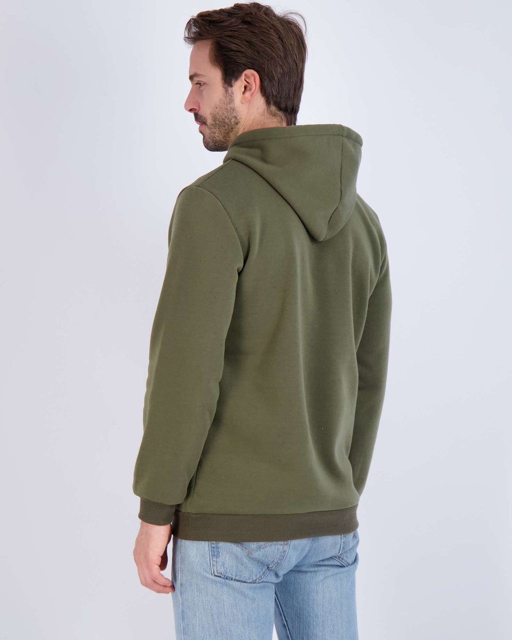 3 Pack: Mens Fleece Pullover Hoodie Sweatshirt