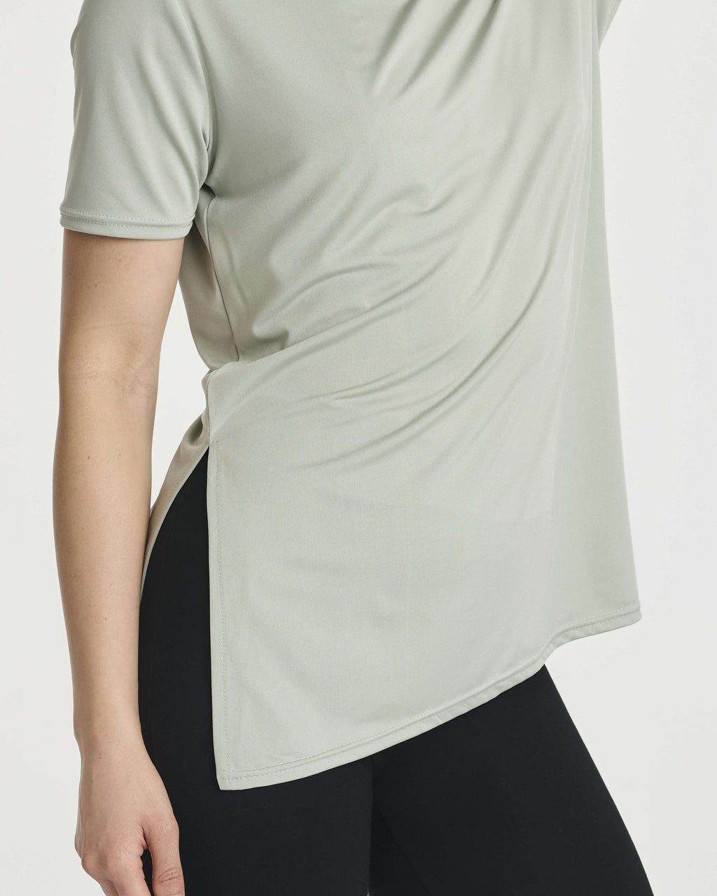 5 Pack: Women's Short Sleeve Crew Relaxed Yoga Top (Available in Plus Size)