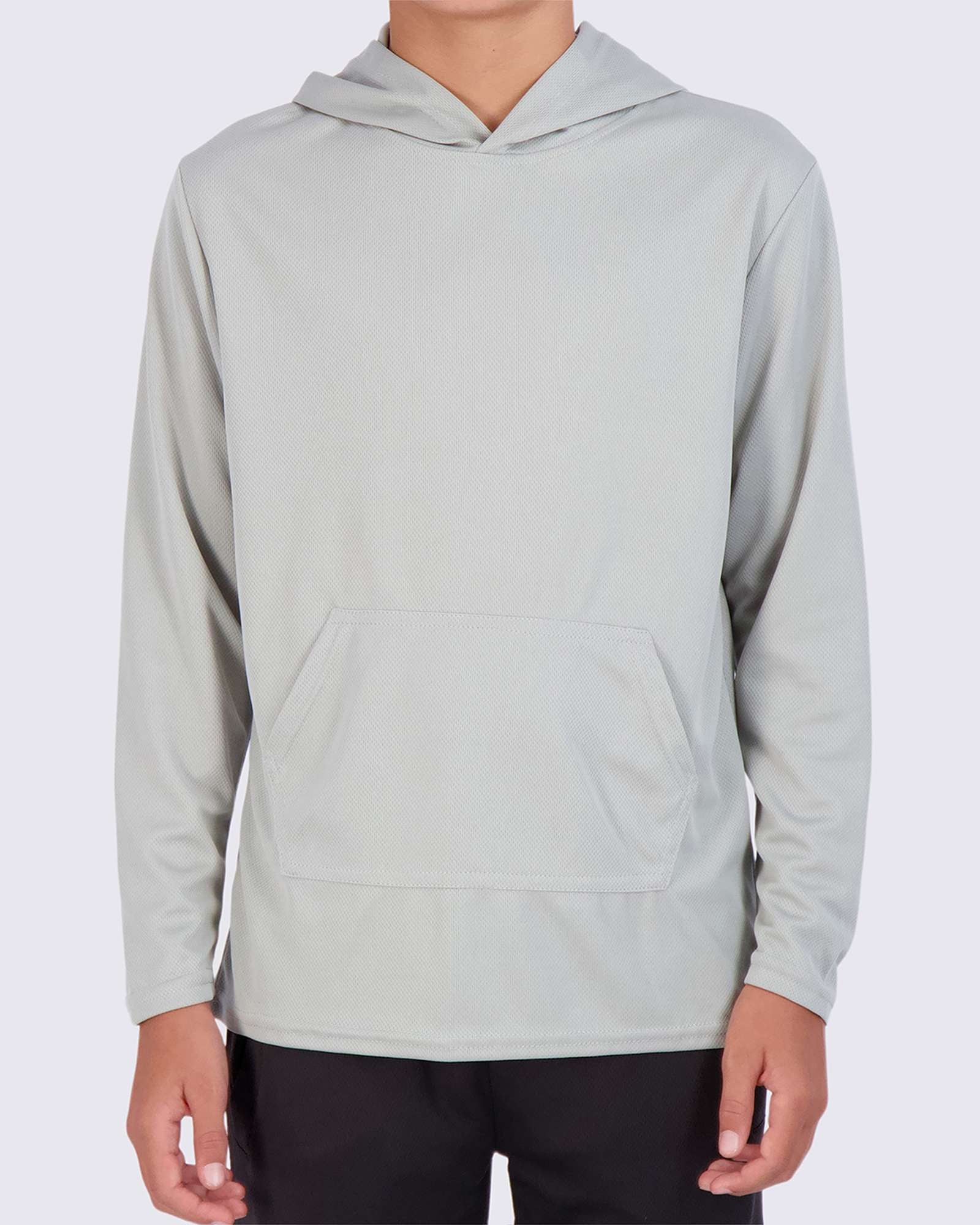 3 Pack: Boys Mesh Long Sleeve Pullover Hoodie Active Sweatshirt