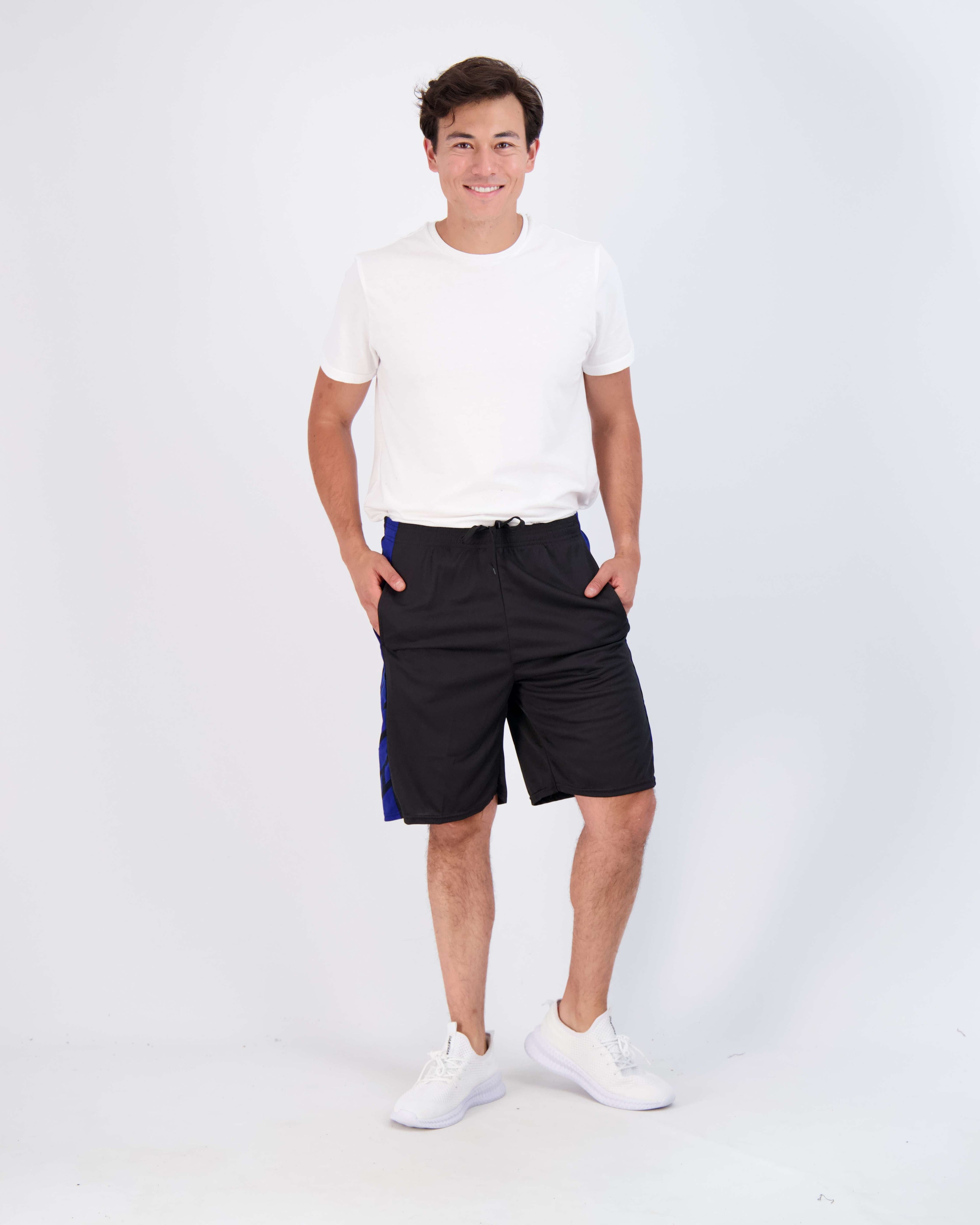 5 Pack: Men's Mesh Athletic Gym Shorts