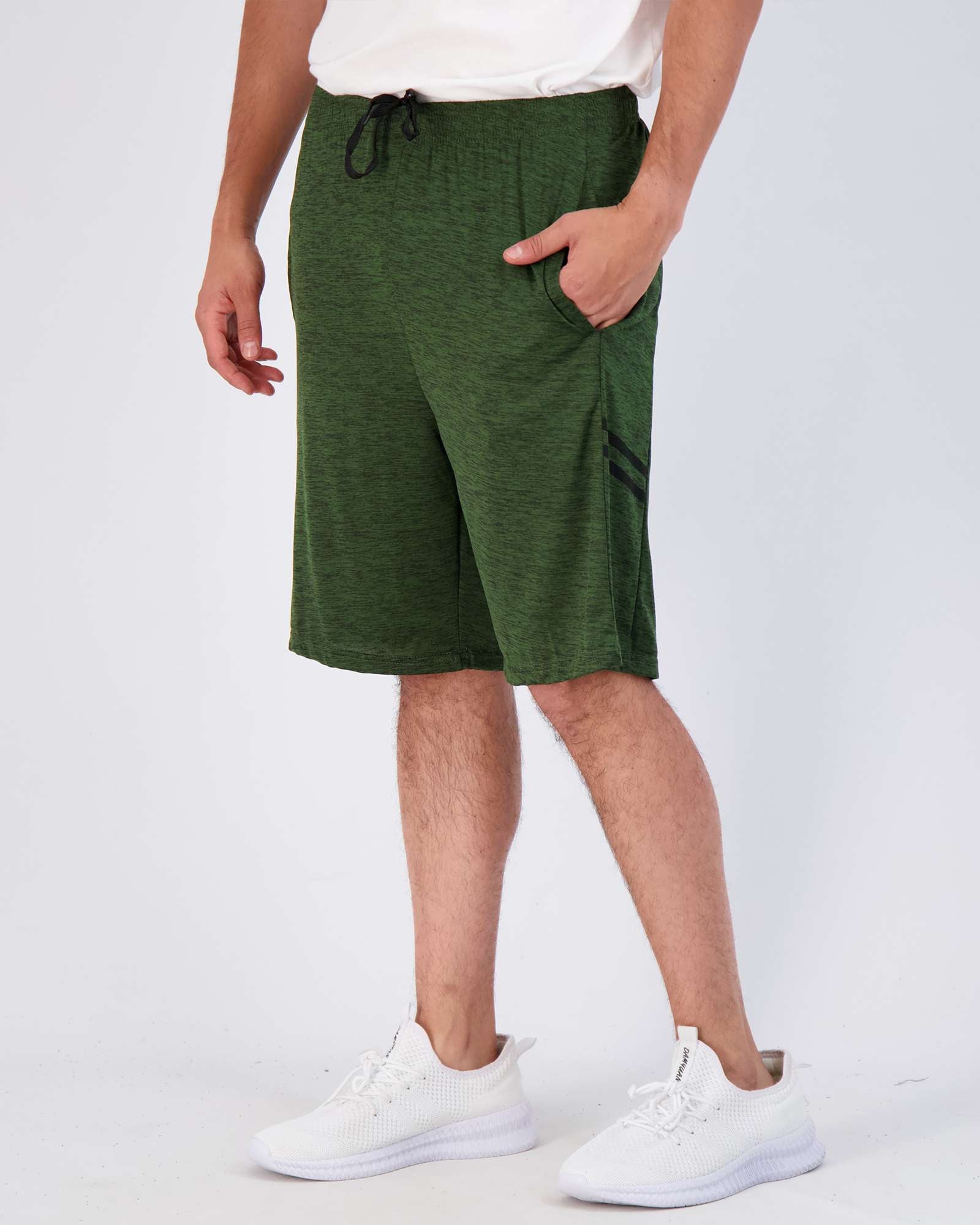 5 Pack: Mens Dry-Fit Active Performance Shorts