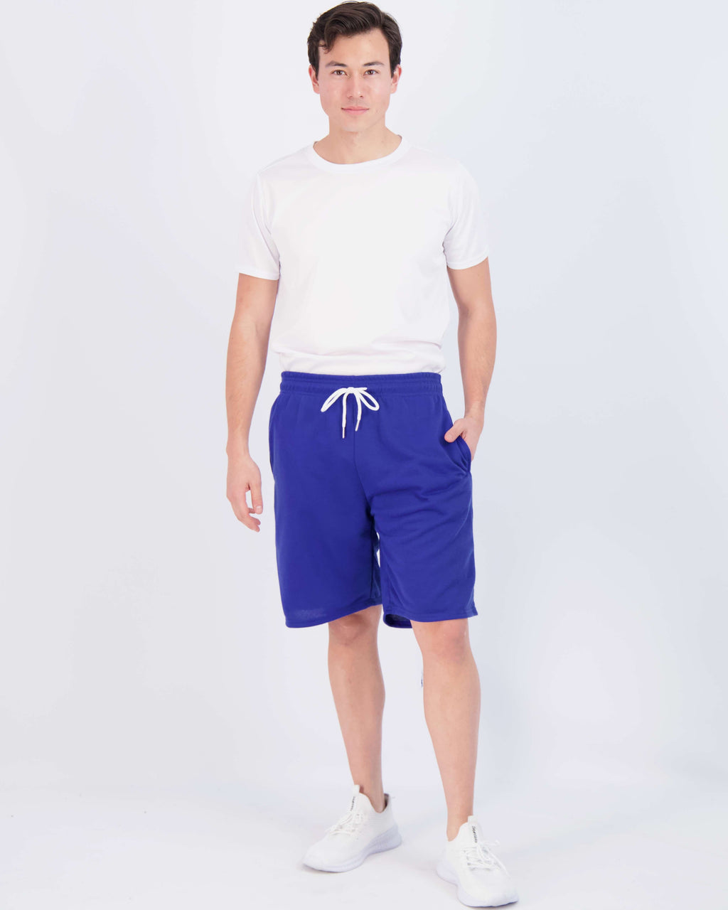3 Pack: Mens 9" French Terry Casual Shorts