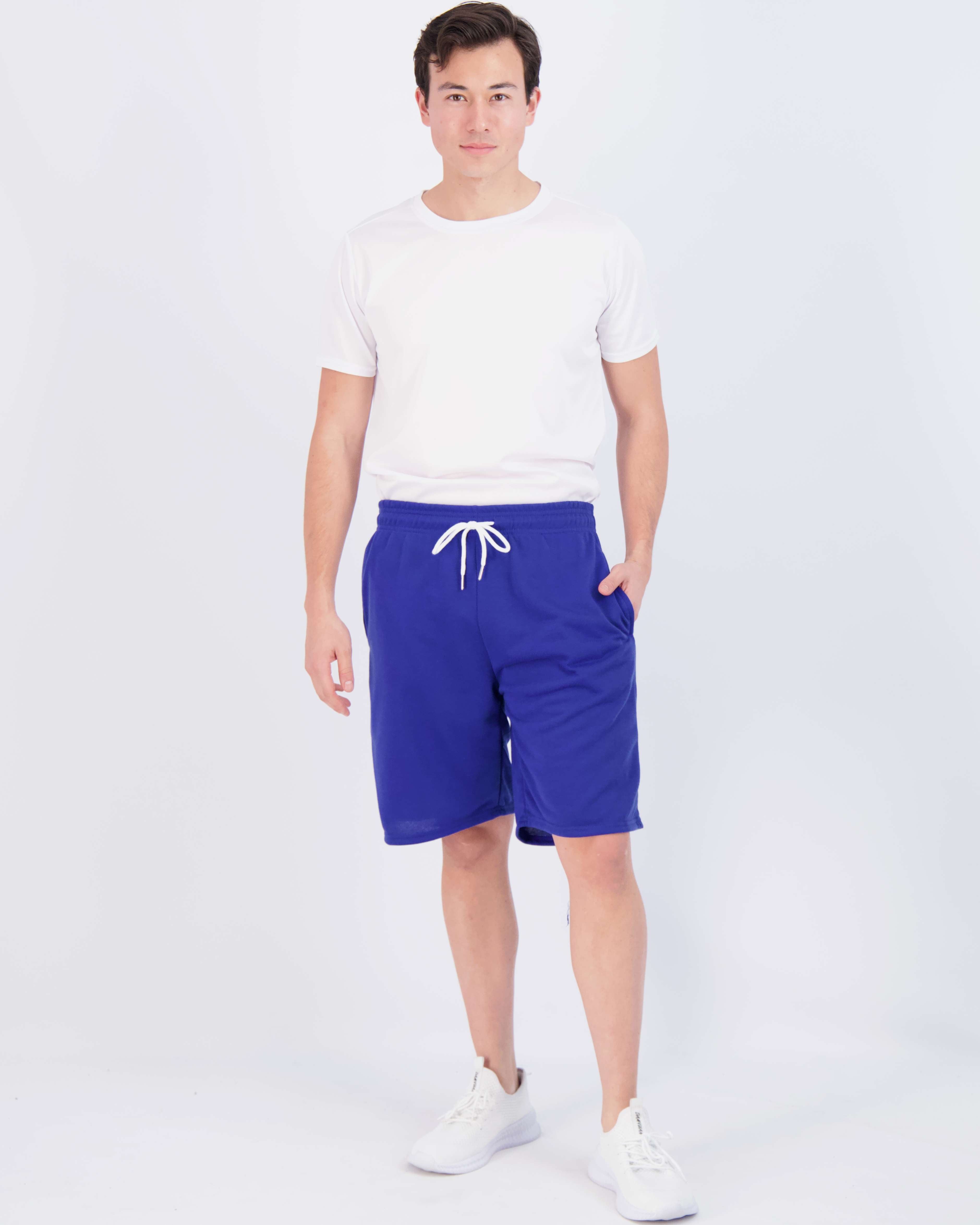 3 Pack: Mens 9" French Terry Casual Shorts