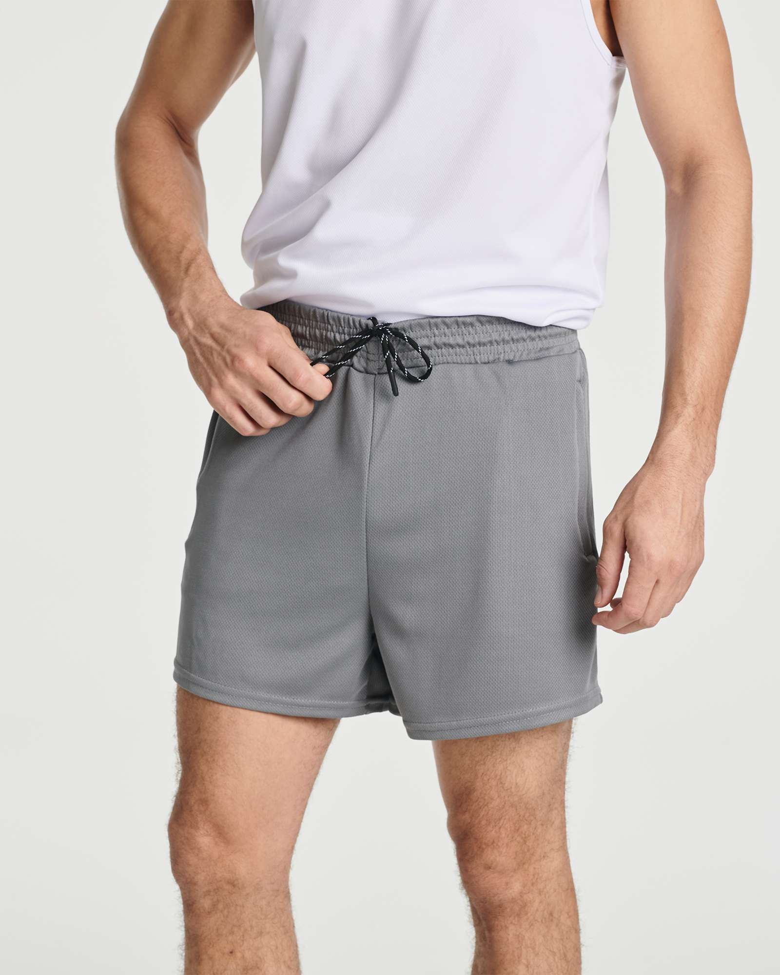 4 Pack: Men's 3" Mesh Running Shorts