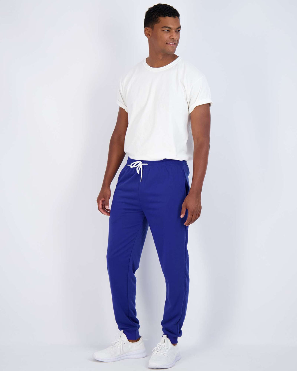 3 Pack: Mens French Terry Casual Jogger Sweatpants