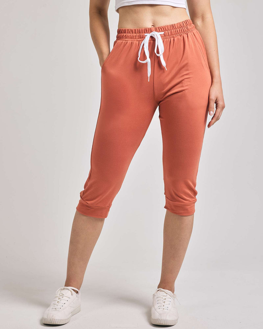 3 Pack: Women's Capri Joggers (Available in Plus Size)