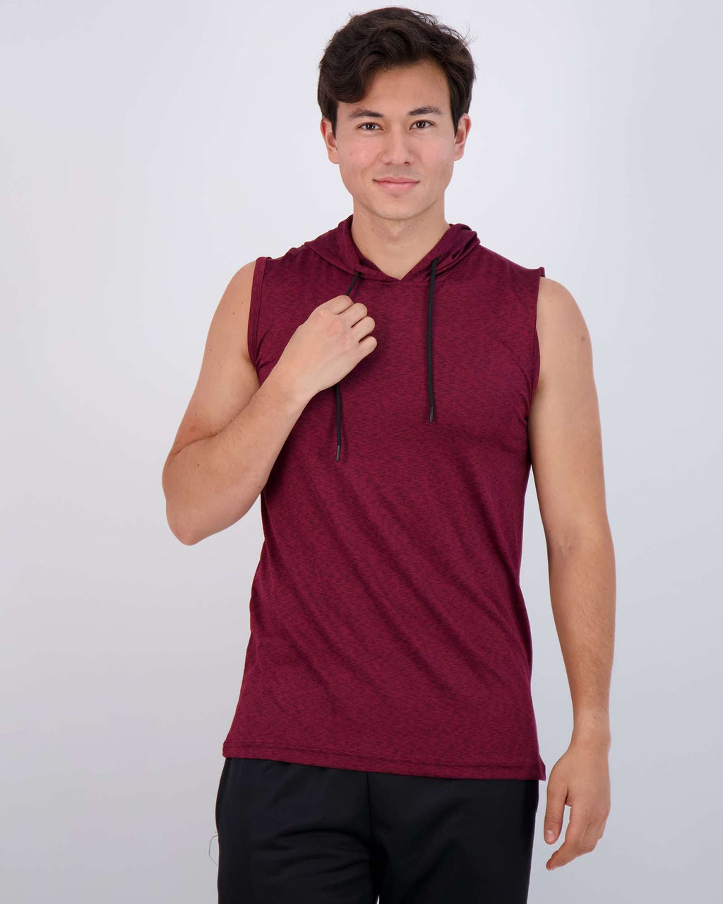3 Pack: Men’s Dry-Fit Active Tank Top Hoodie