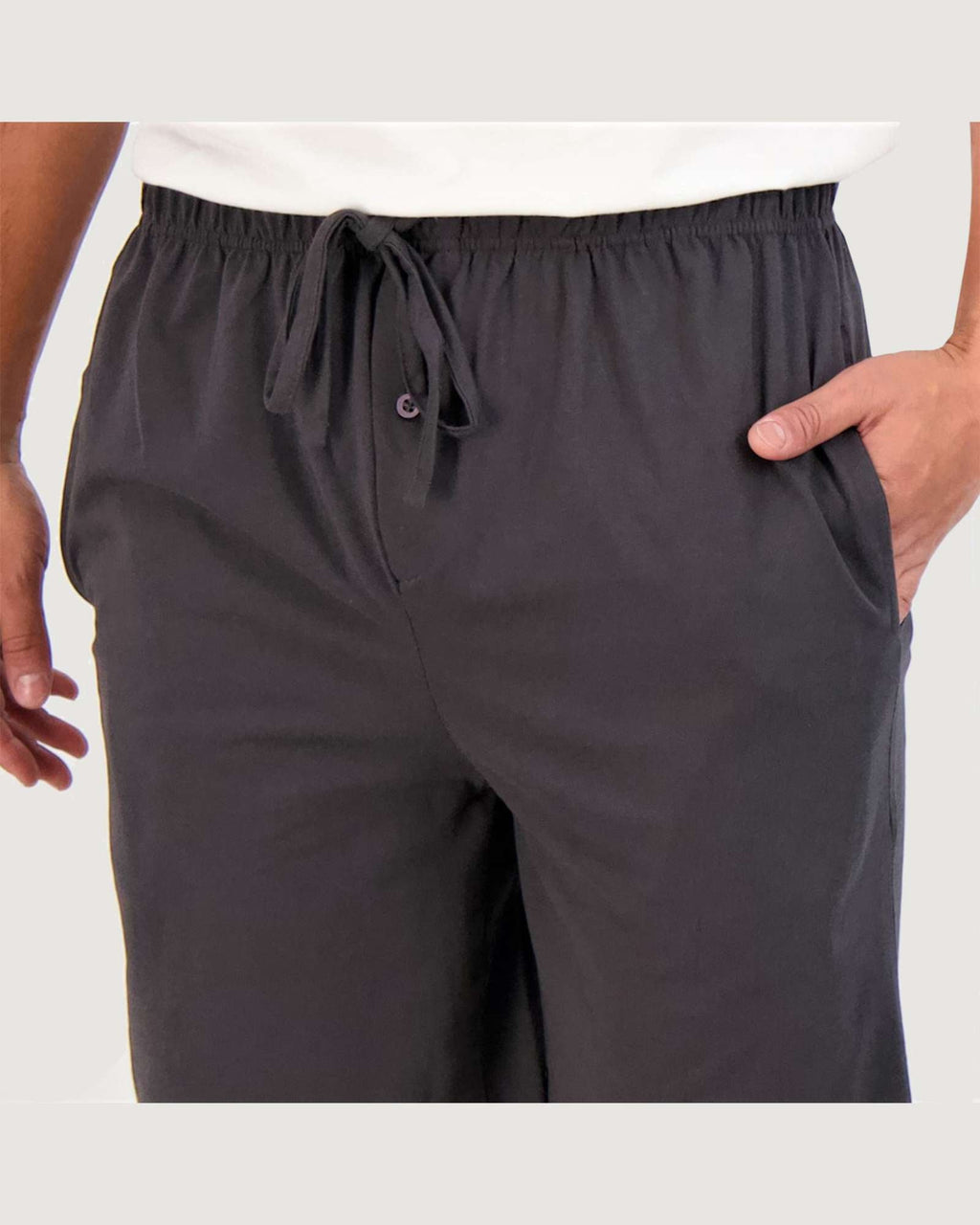 3 Pack:Mens Cotton Sleep Pajama Lounge Shorts