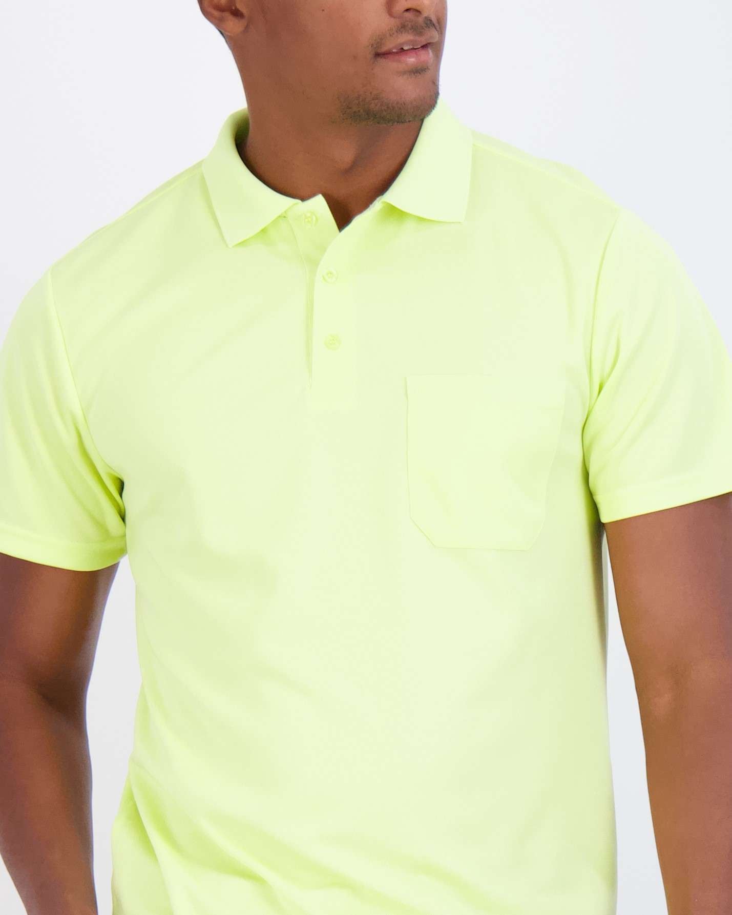 3 Pack: Men's Big & Tall Short Sleeve Dry-Fit Polo Shirt