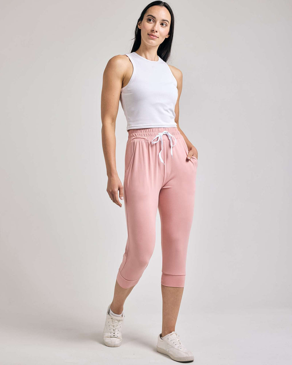 3 Pack: Women's Capri Joggers (Available in Plus Size)