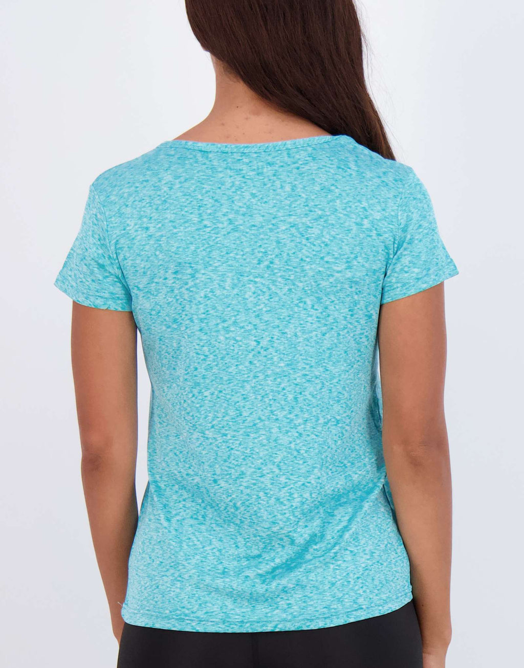 5 Pack: Womens Short Sleeve Dry-Fit V-Neck T-Shirt