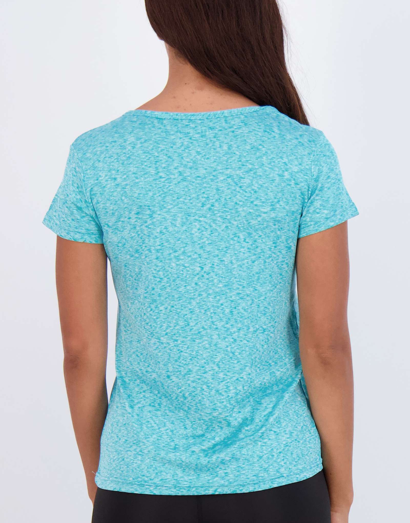 5 Pack: Womens Short Sleeve Dry-Fit V-Neck T-Shirt