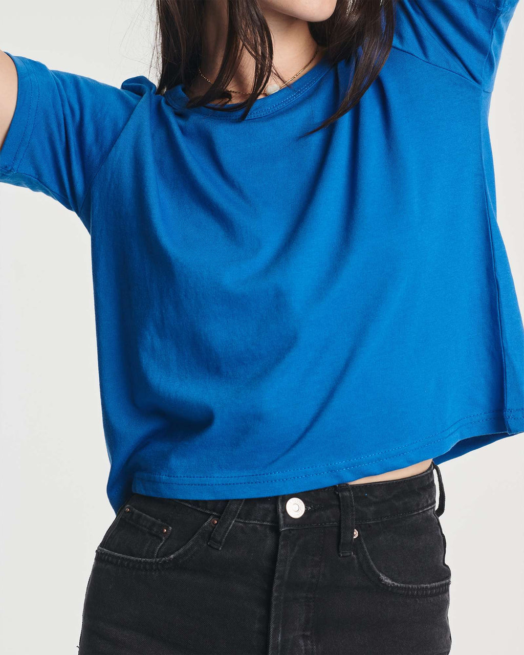 4 Pack: Women's Short Sleeve Crop Top