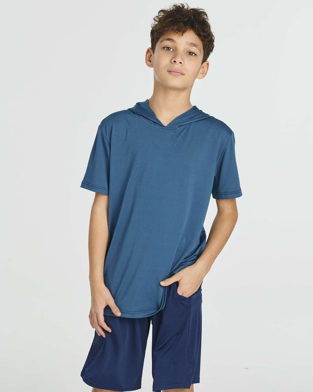 3 Pack: Boys' Dry-Fit Short Sleeve Workout Hoodie