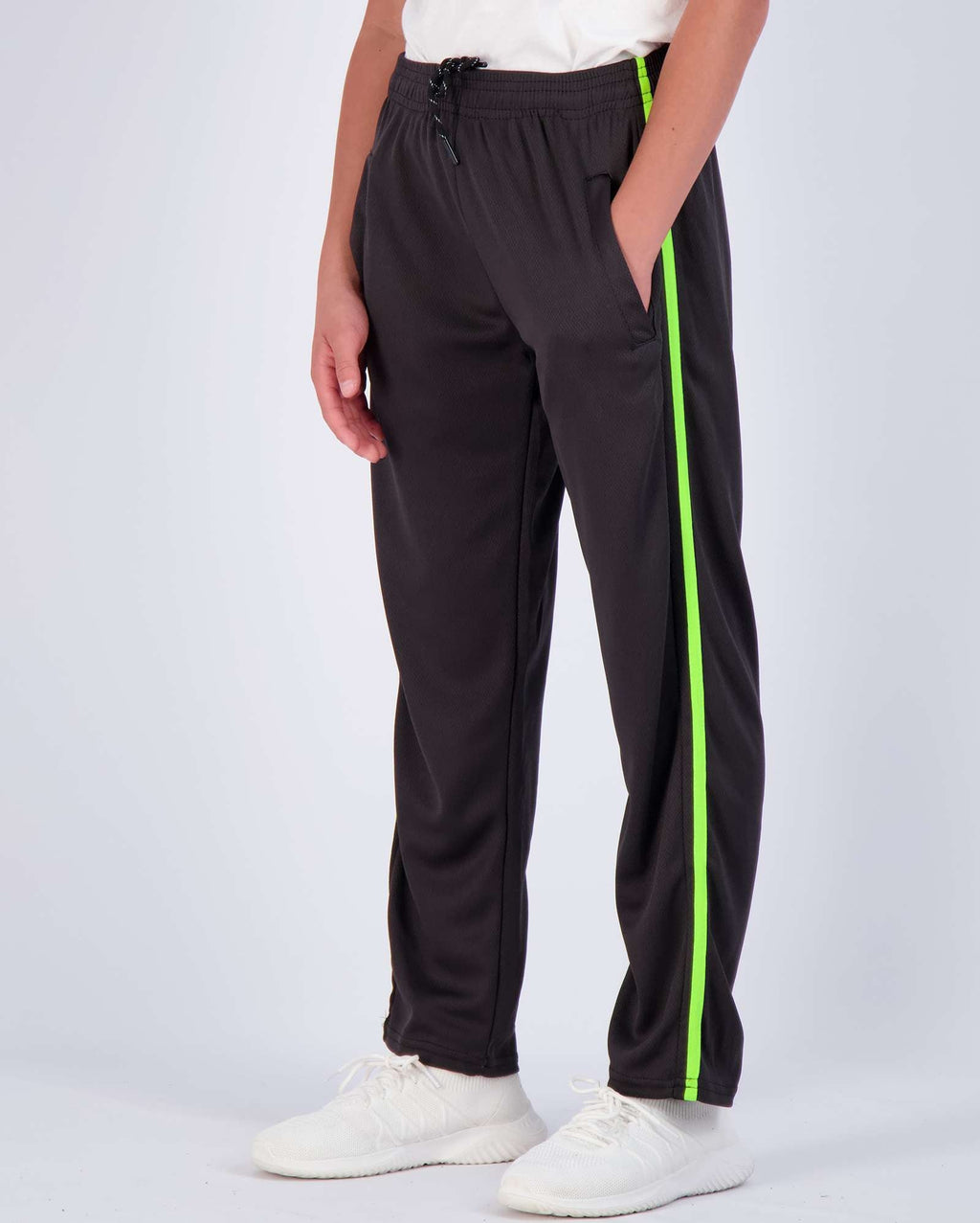 3 Pack: Boys Mesh Open Bottom Active Sweatpants
