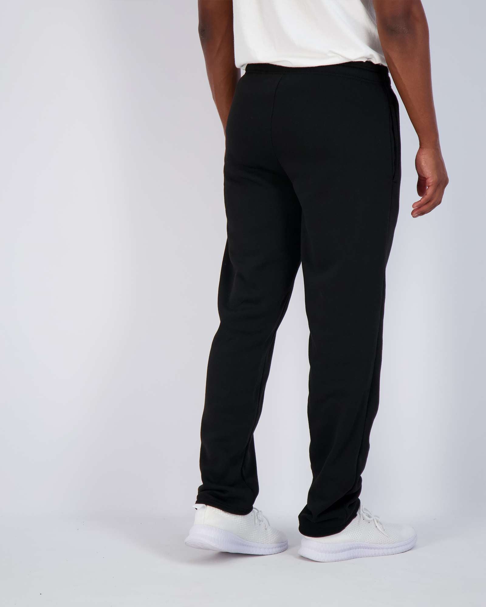 3 Pack: Mens Fleece Open Bottom Sweatpants