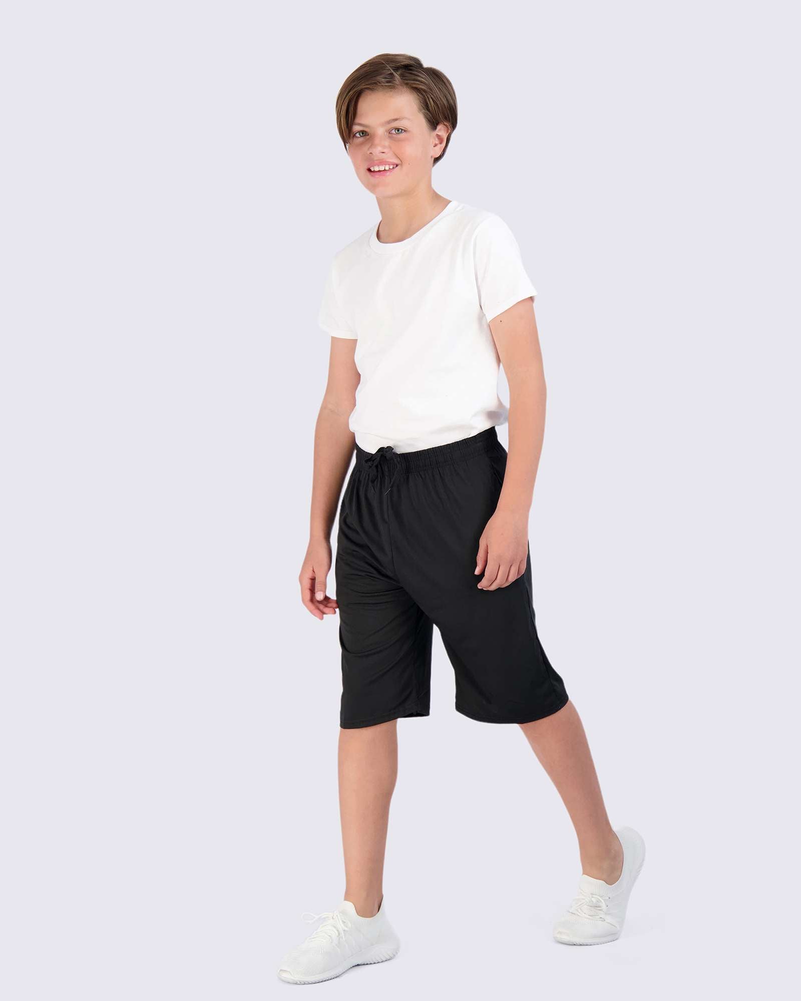 5 Pack: Boys Dry-Fit Active Basketball Shorts