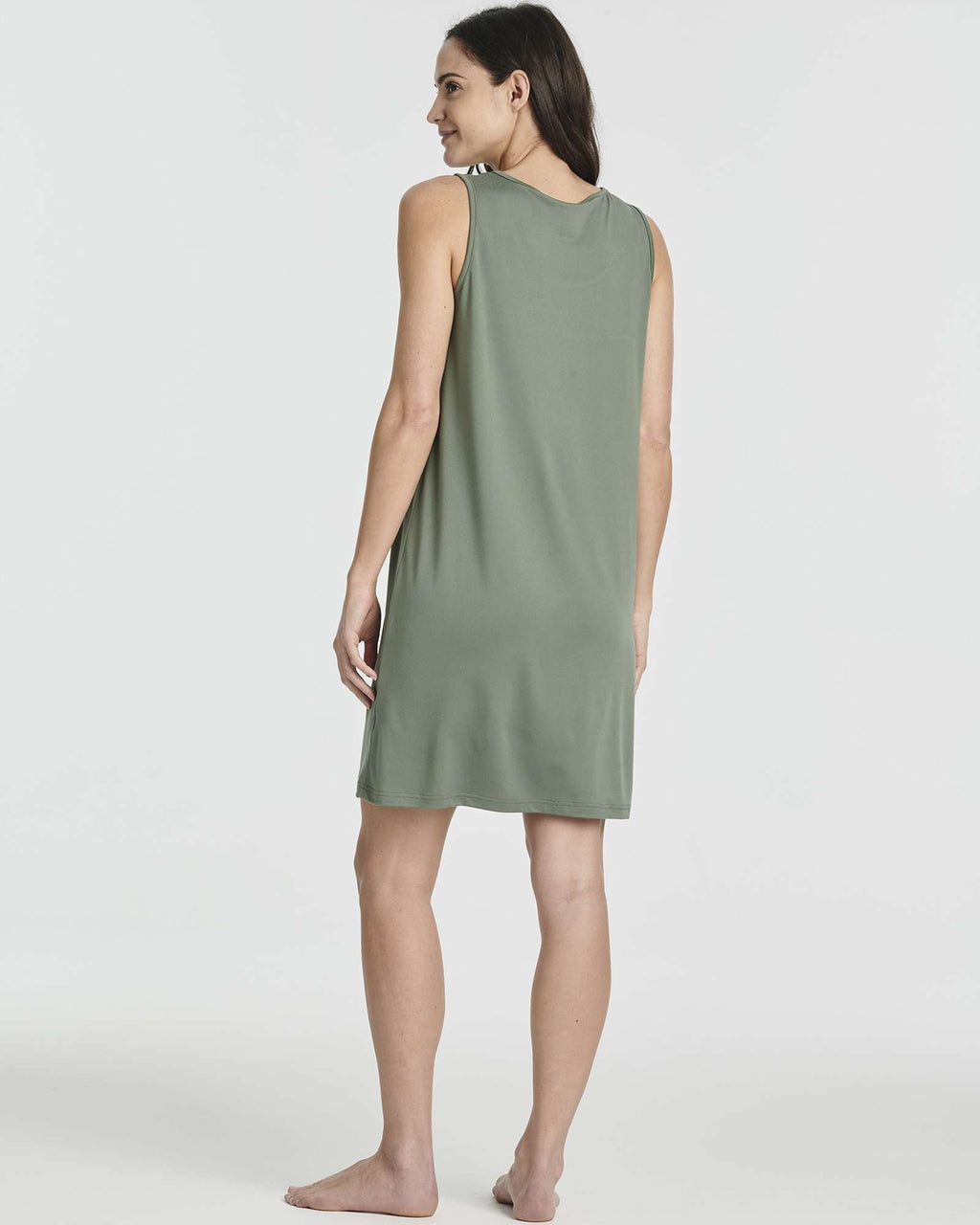 3 Pack: Women's Scoop Neck Sleeveless Nightgown