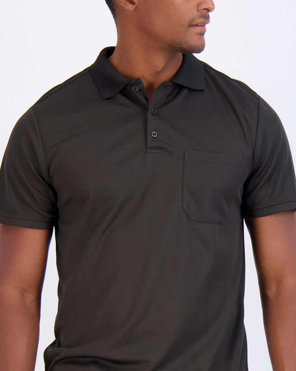 3 Pack: Men's Short Sleeve Dry-Fit Polo Shirt (Available in Big & Tall)