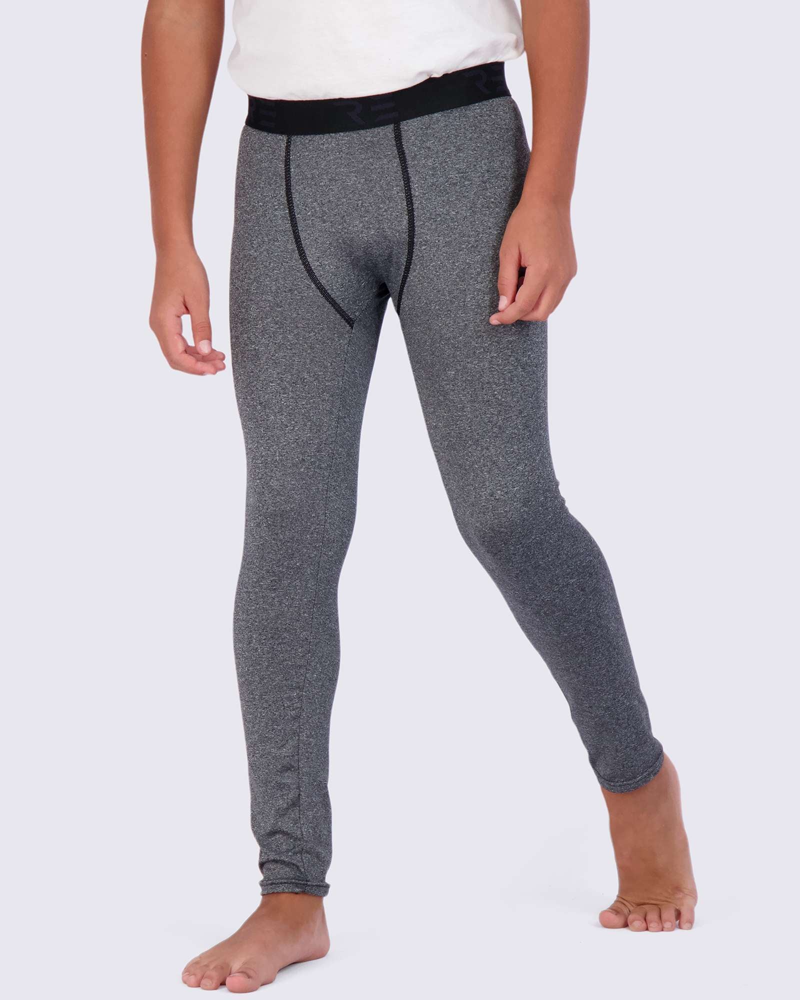 3 Pack: Boys Compression Pants Base Layer