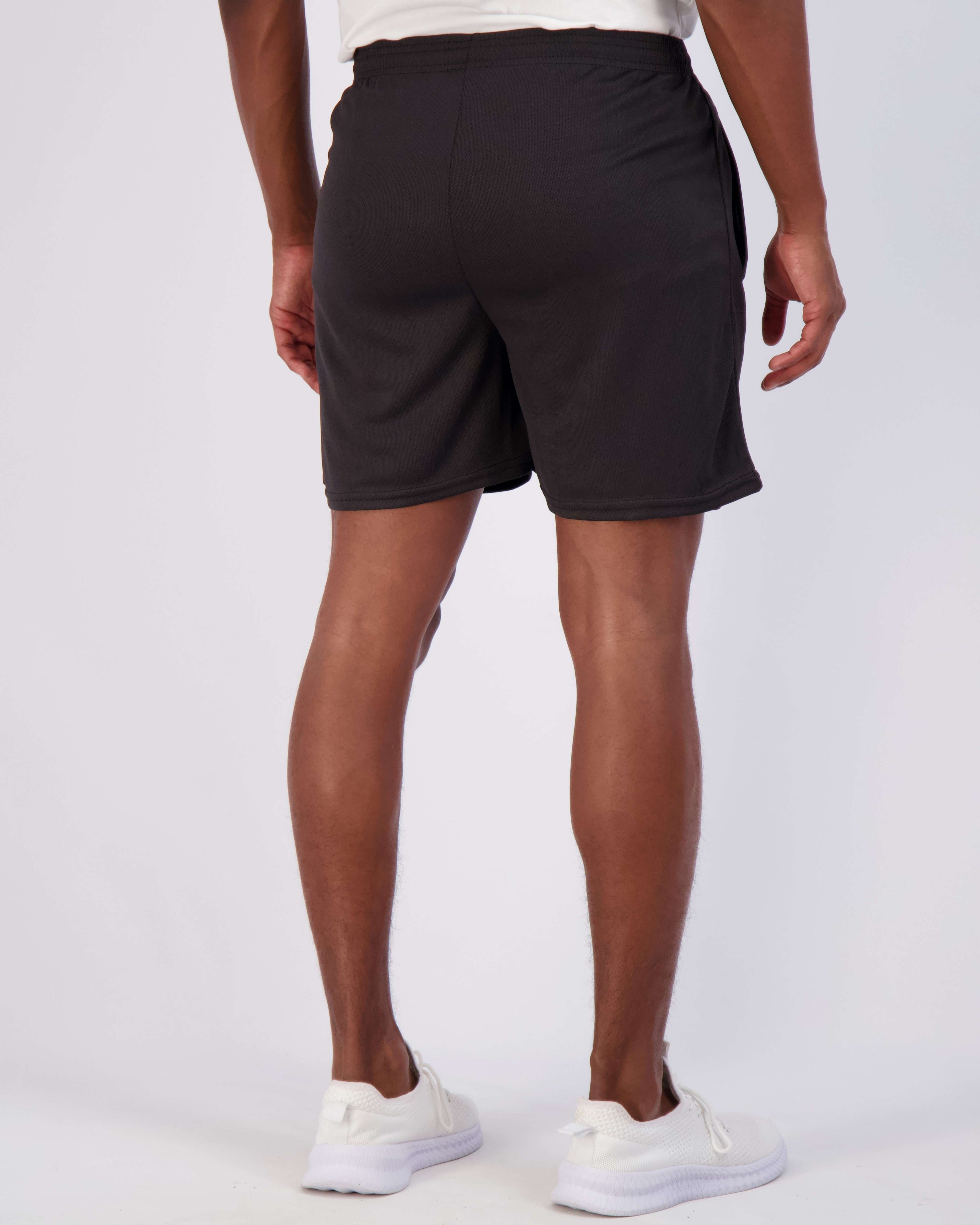 4 Pack: Men's 5" Mesh Running Shorts with Zipper Pockets