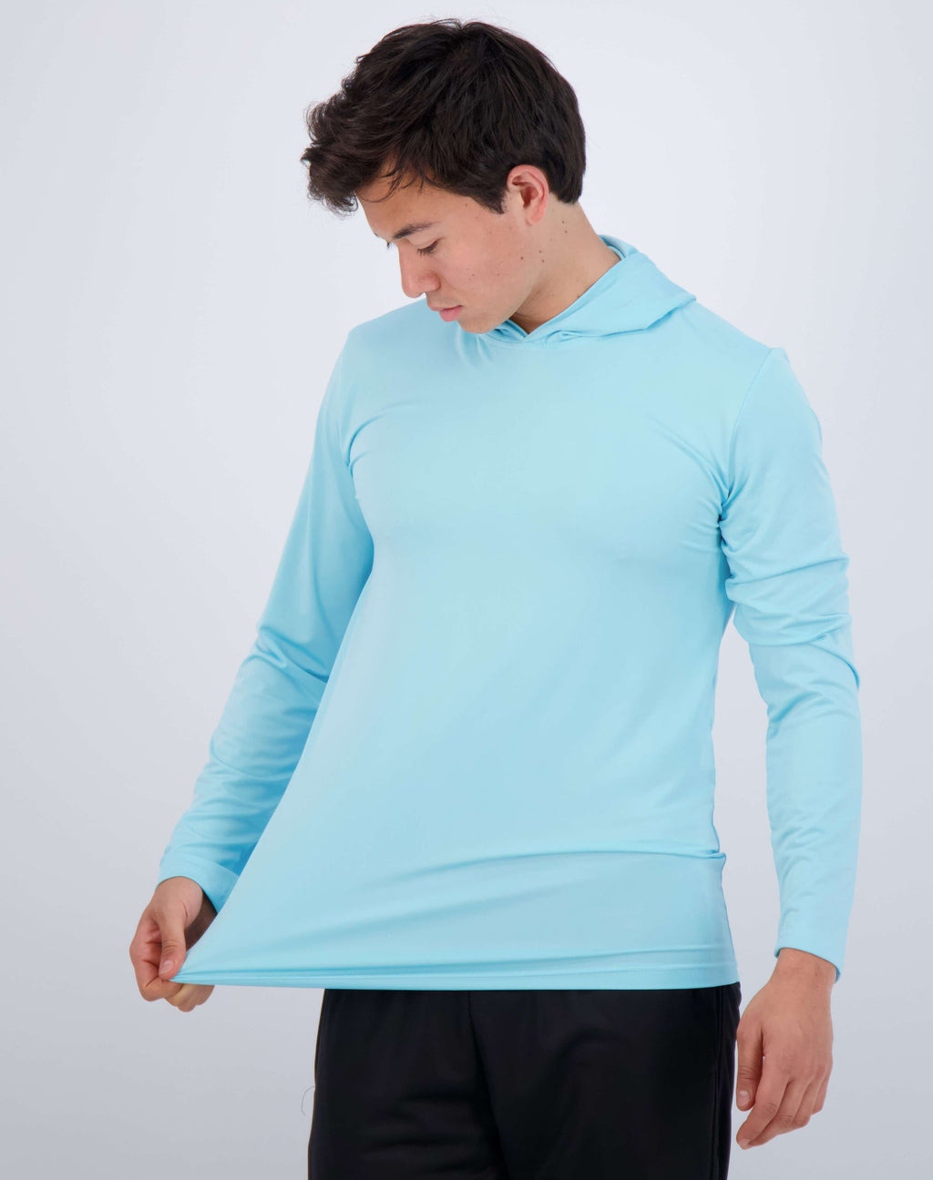 3 Pack: Mens Dry Fit Active Hoodie Pullover Sweatshirt